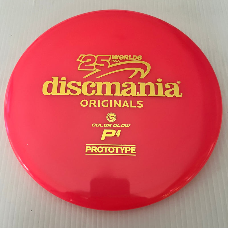 Discmania '25 Worlds Prototype Color Glow C-Line P4 4/2/0/3