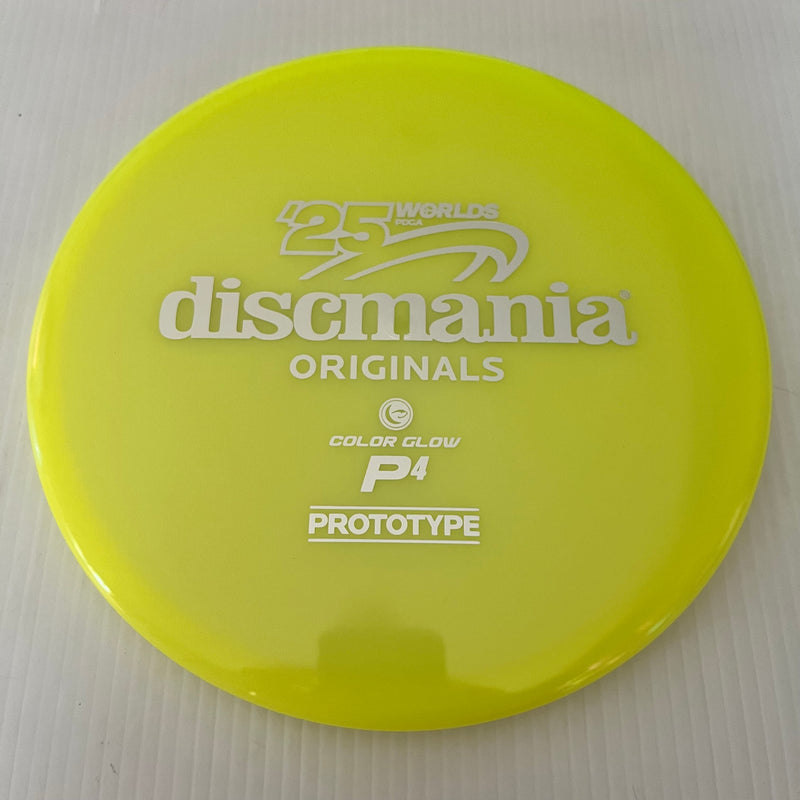 Discmania '25 Worlds Prototype Color Glow C-Line P4 4/2/0/3