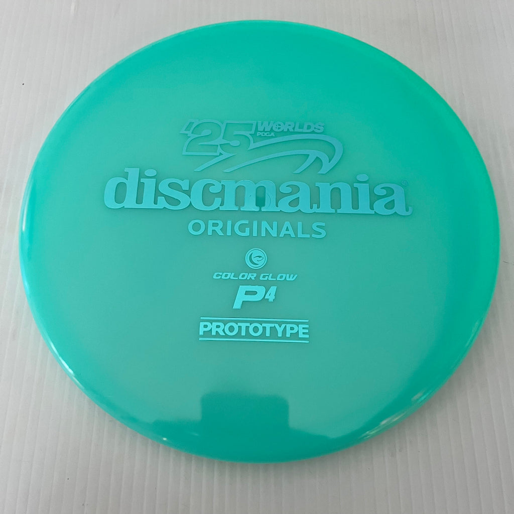 Discmania '25 Worlds Prototype Color Glow C-Line P4 4/2/0/3