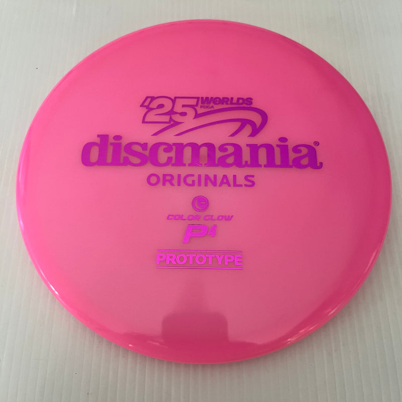 Discmania '25 Worlds Prototype Color Glow C-Line P4 4/2/0/3