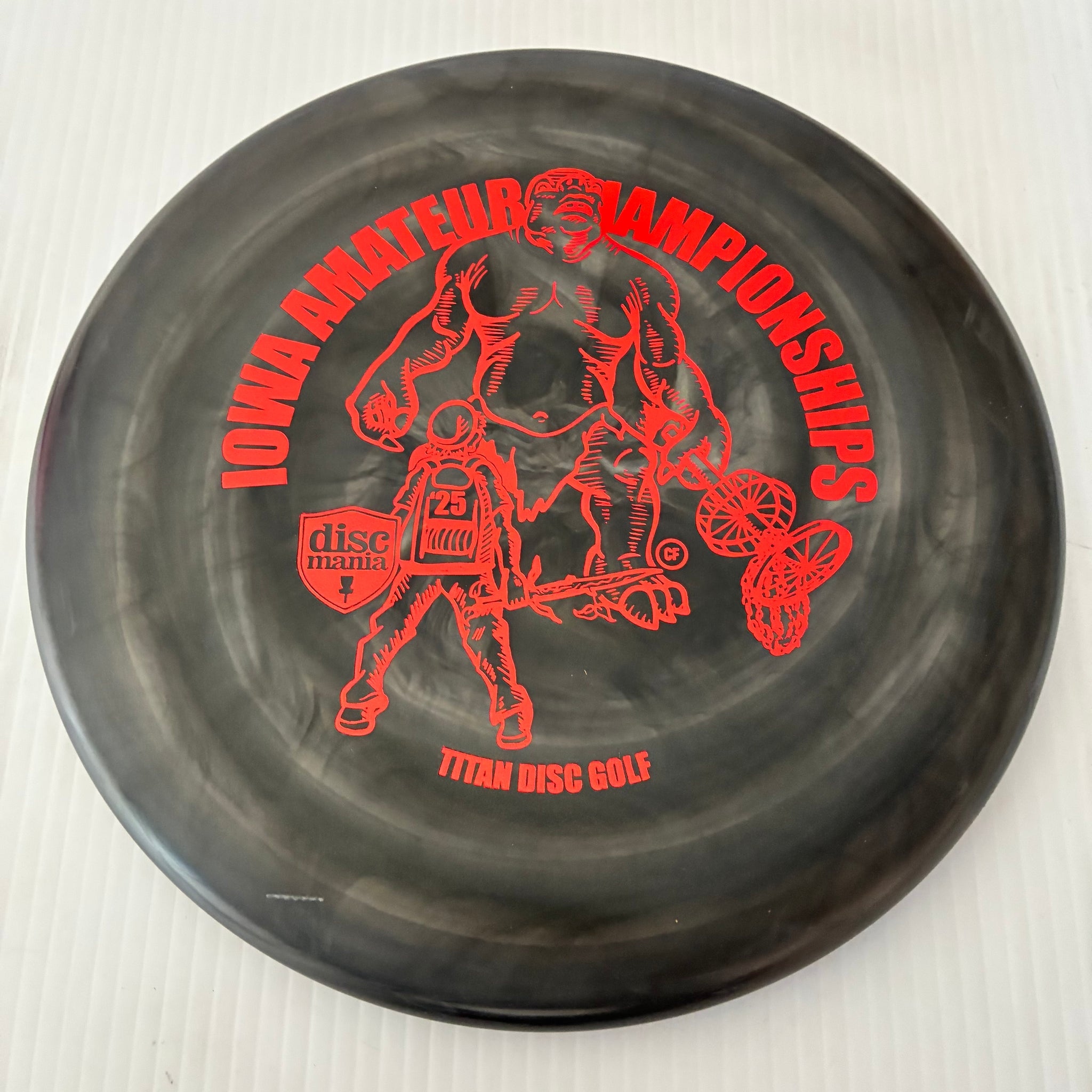 Discmania 2025 Iowa Amateur Championships Flex 2 Swirl D-Line P1x 2/3/0/0