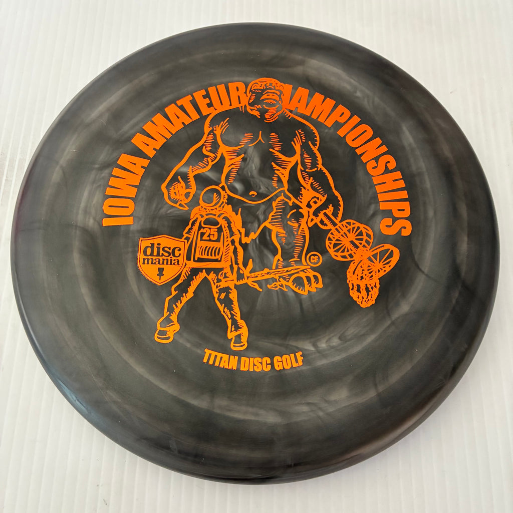 Discmania 2025 Iowa Amateur Championships Flex 2 Swirl D-Line P1x 2/3/0/0