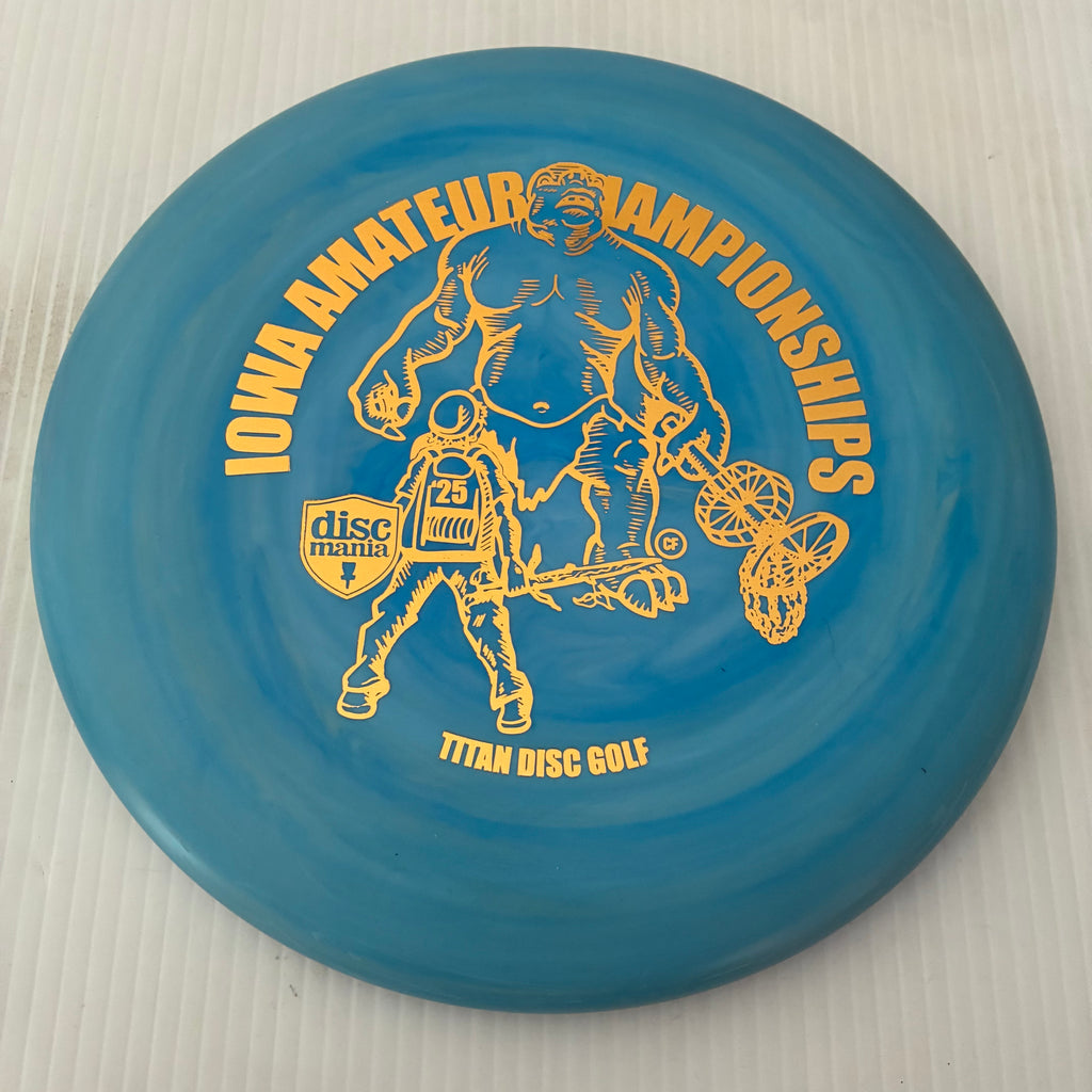 Discmania 2025 Iowa Amateur Championships Flex 2 Swirl D-Line P1x 2/3/0/0