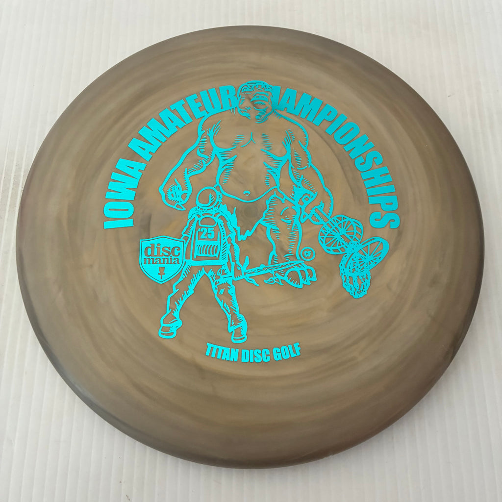 Discmania 2025 Iowa Amateur Championships Flex 2 Swirl D-Line P1x 2/3/0/0