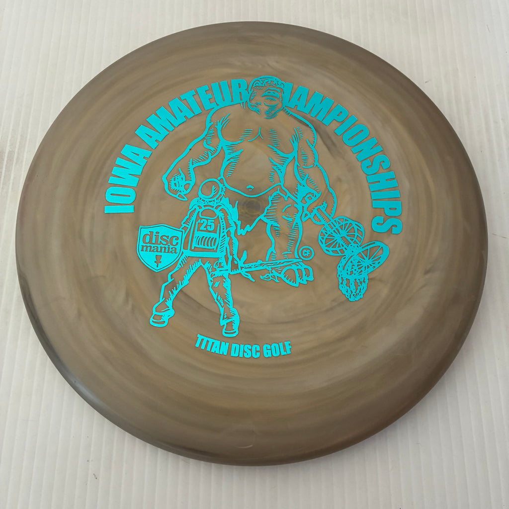Discmania 2025 Iowa Amateur Championships Flex 2 Swirl D-Line P1x 2/3/0/0