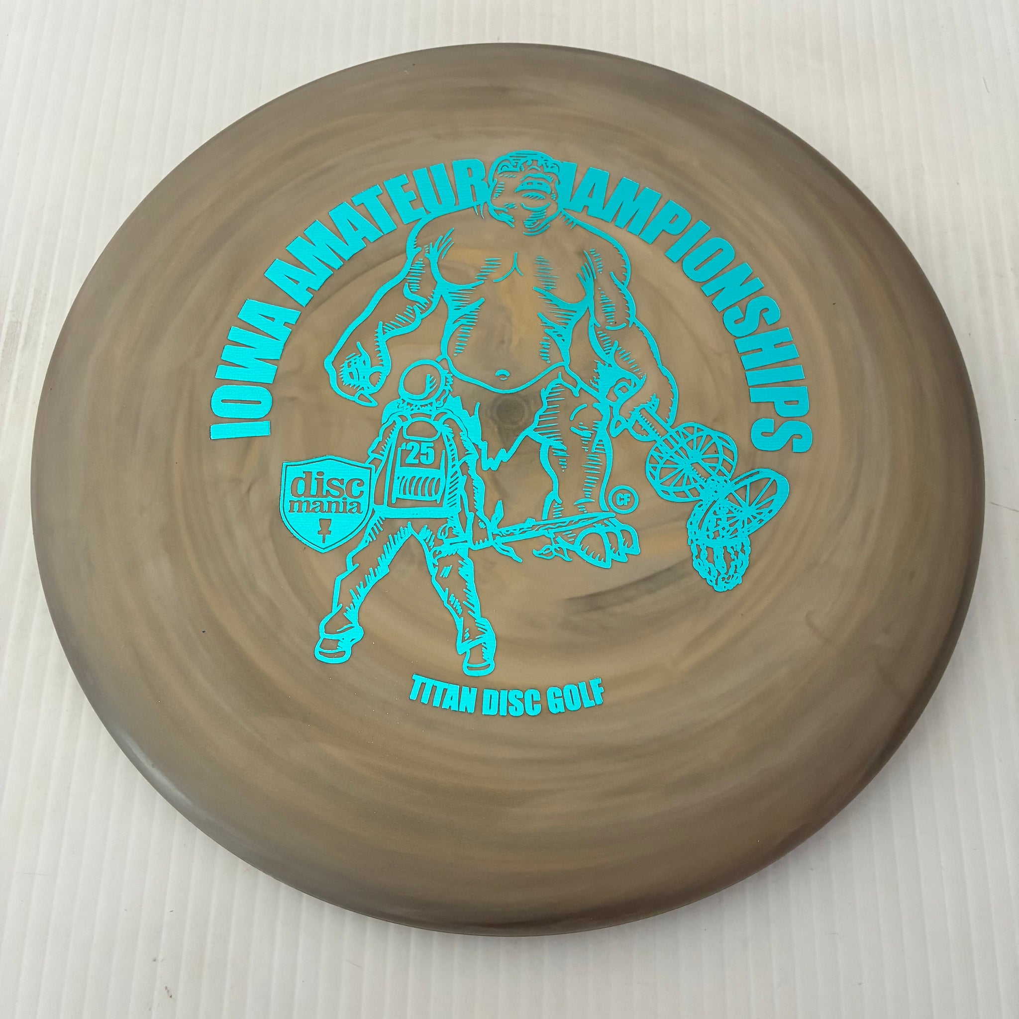 Discmania 2025 Iowa Amateur Championships Flex 2 Swirl D-Line P1x 2/3/0/0