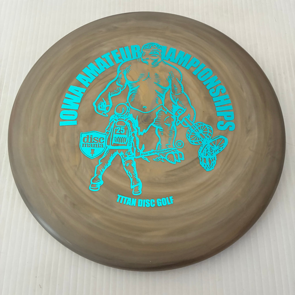 Discmania 2025 Iowa Amateur Championships Flex 2 Swirl D-Line P1x 2/3/0/0