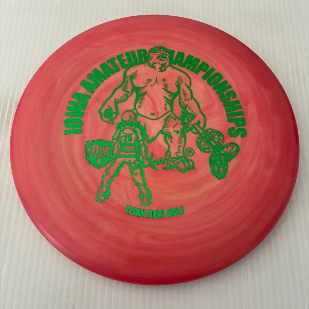 Discmania 2025 Iowa Amateur Championships Flex 2 Swirl D-Line P1x 2/3/0/0