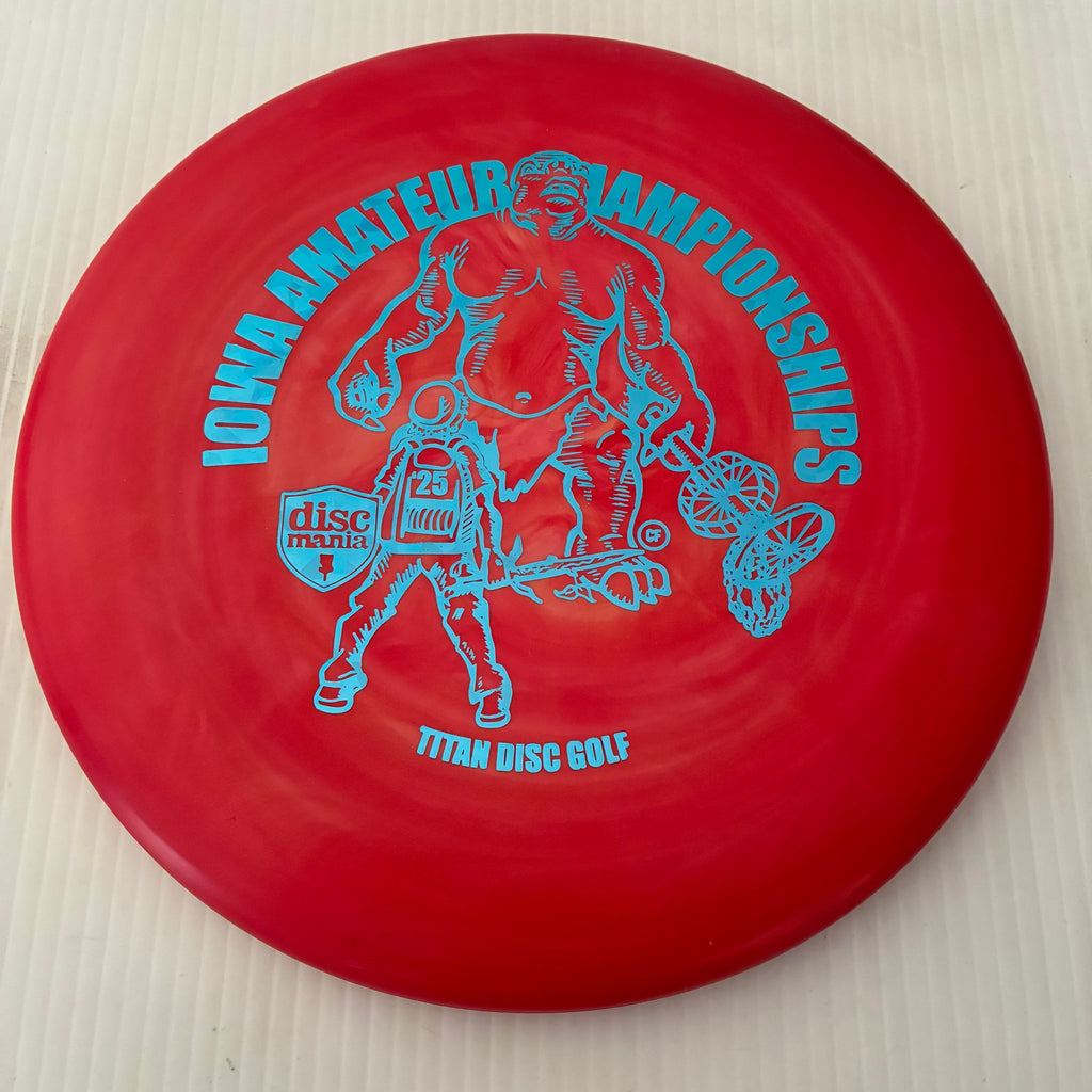 Discmania 2025 Iowa Amateur Championships Flex 2 Swirl D-Line P1x 2/3/0/0