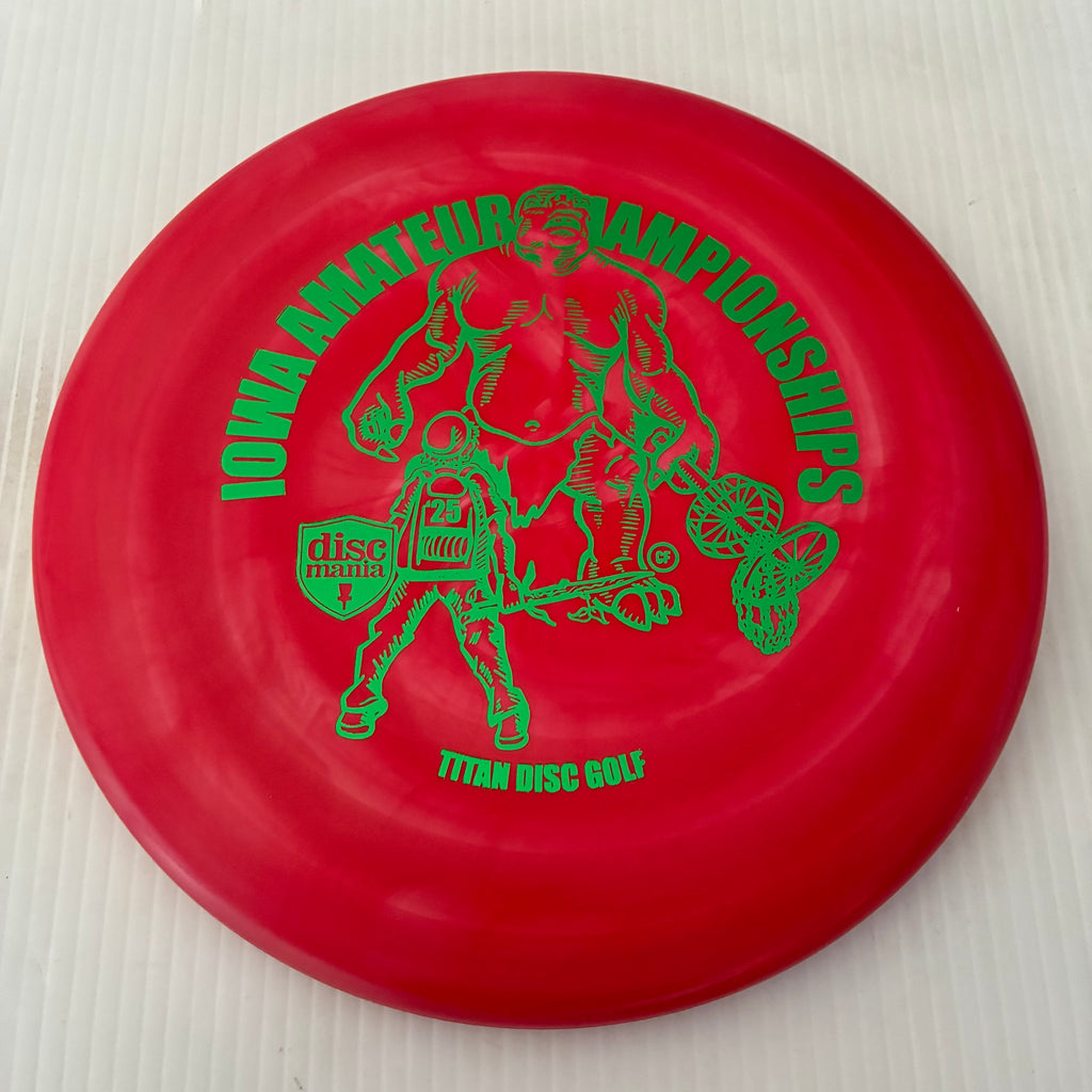 Discmania 2025 Iowa Amateur Championships Flex 2 Swirl D-Line P1x 2/3/0/0