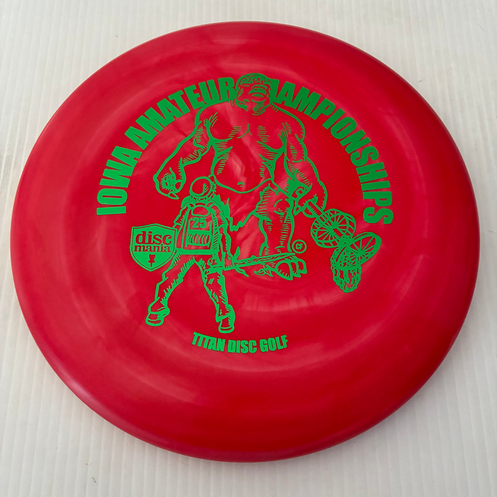 Discmania 2025 Iowa Amateur Championships Flex 2 Swirl D-Line P1x 2/3/0/0
