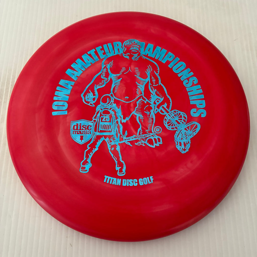 Discmania 2025 Iowa Amateur Championships Flex 2 Swirl D-Line P1x 2/3/0/0