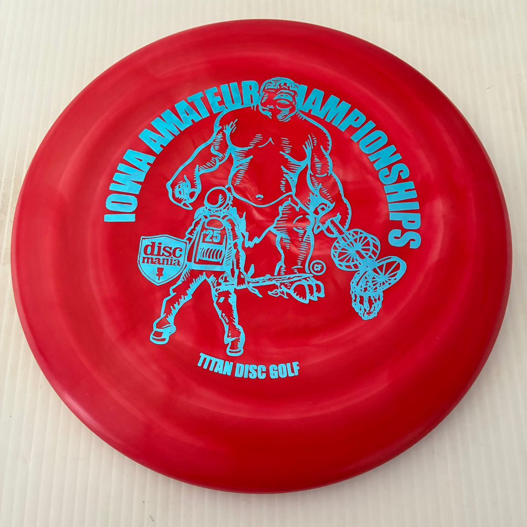 Discmania 2025 Iowa Amateur Championships Flex 2 Swirl D-Line P1x 2/3/0/0