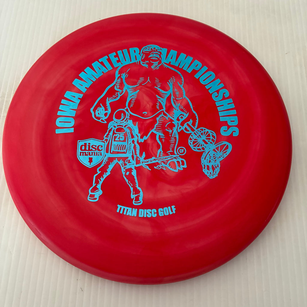 Discmania 2025 Iowa Amateur Championships Flex 2 Swirl D-Line P1x 2/3/0/0