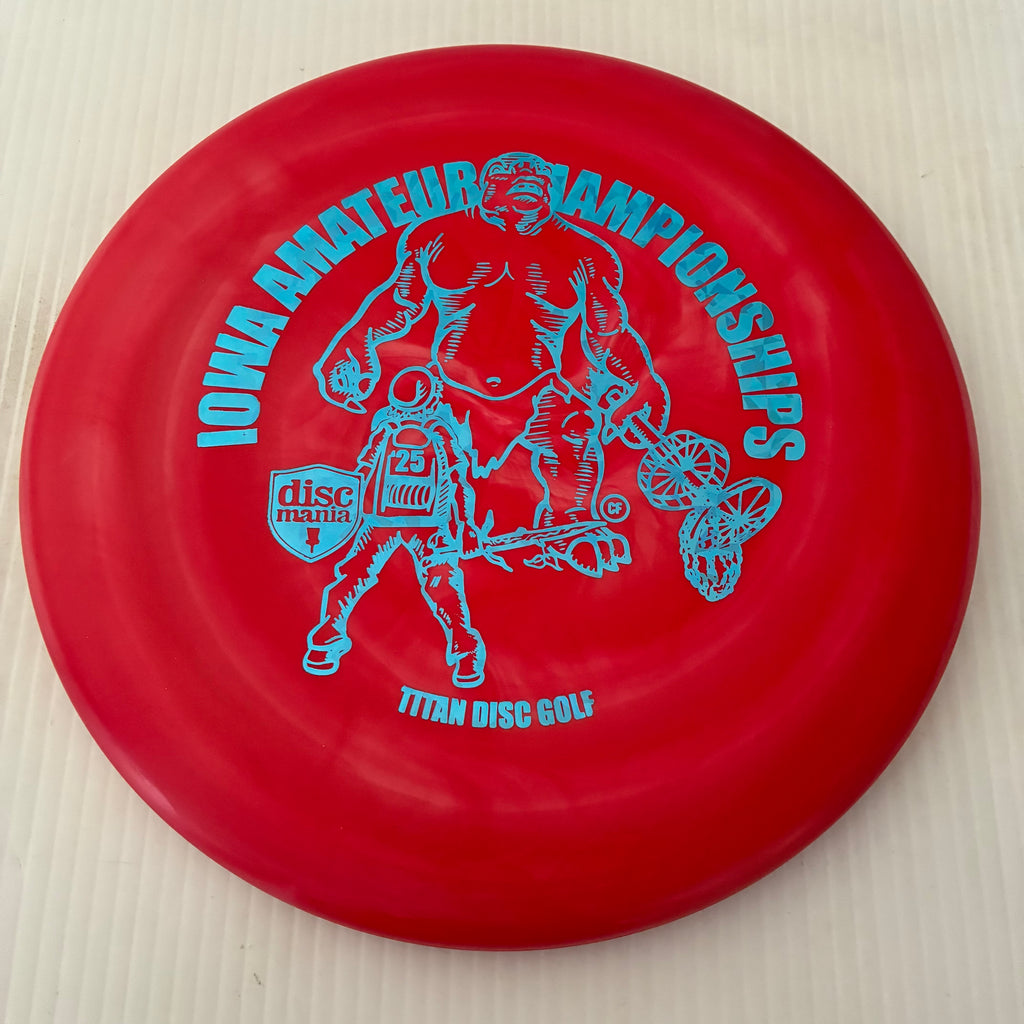 Discmania 2025 Iowa Amateur Championships Flex 2 Swirl D-Line P1x 2/3/0/0