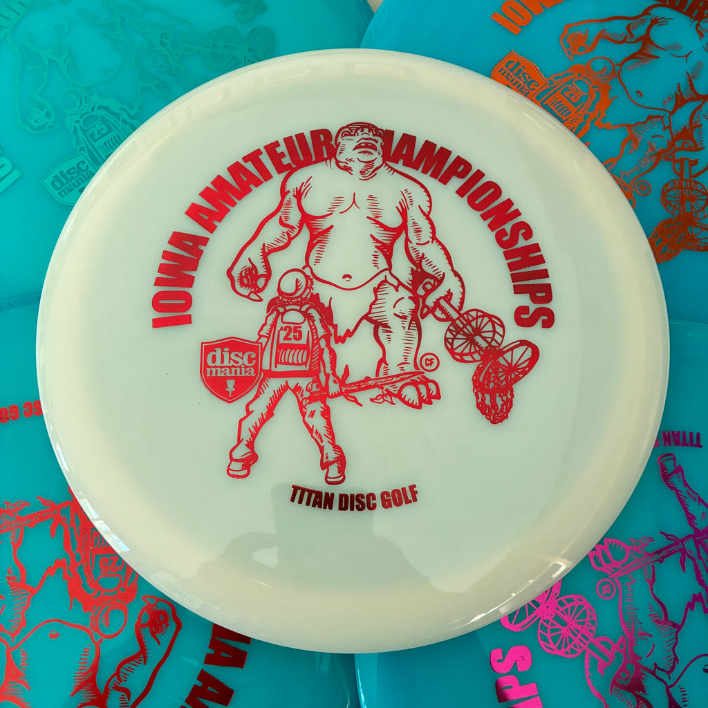 Discmania 2025 Iowa Amateur Championships Evolution NEO Function 8/6/-4/1