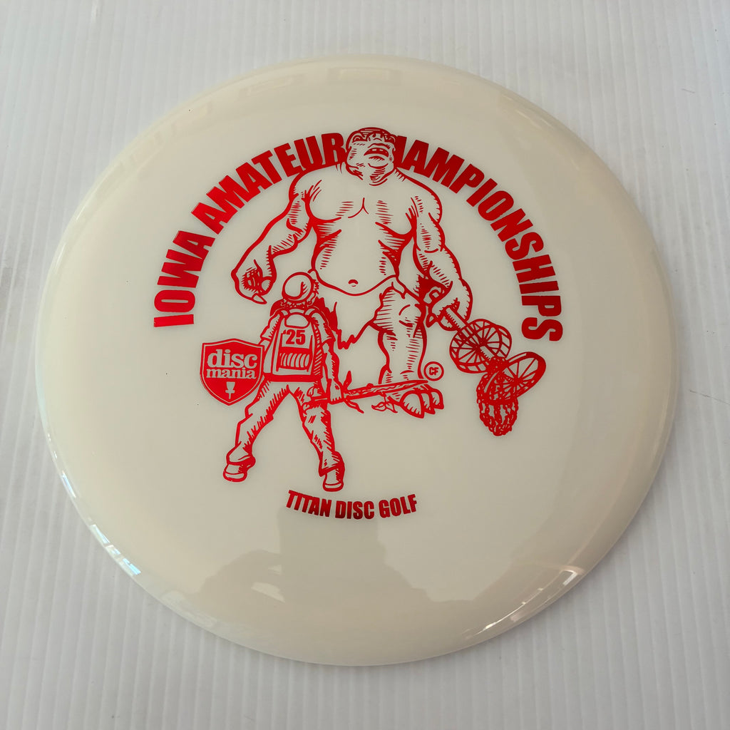 Discmania 2025 Iowa Amateur Championships Evolution NEO Function 8/6/-4/1