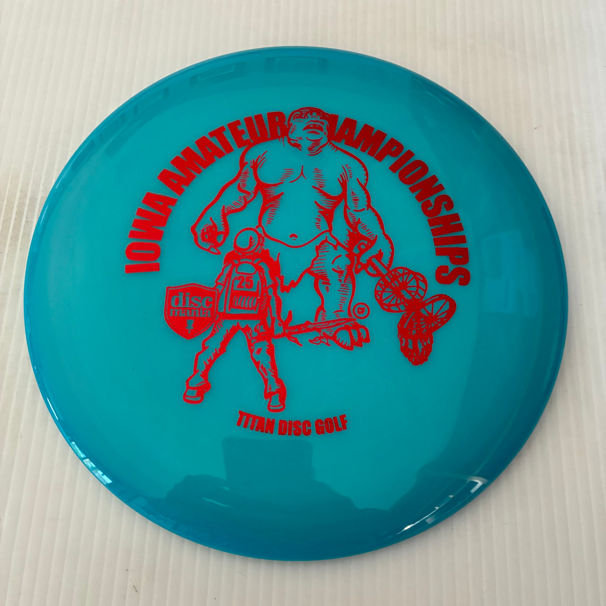 Discmania 2025 Iowa Amateur Championships Evolution NEO Function 8/6/-4/1