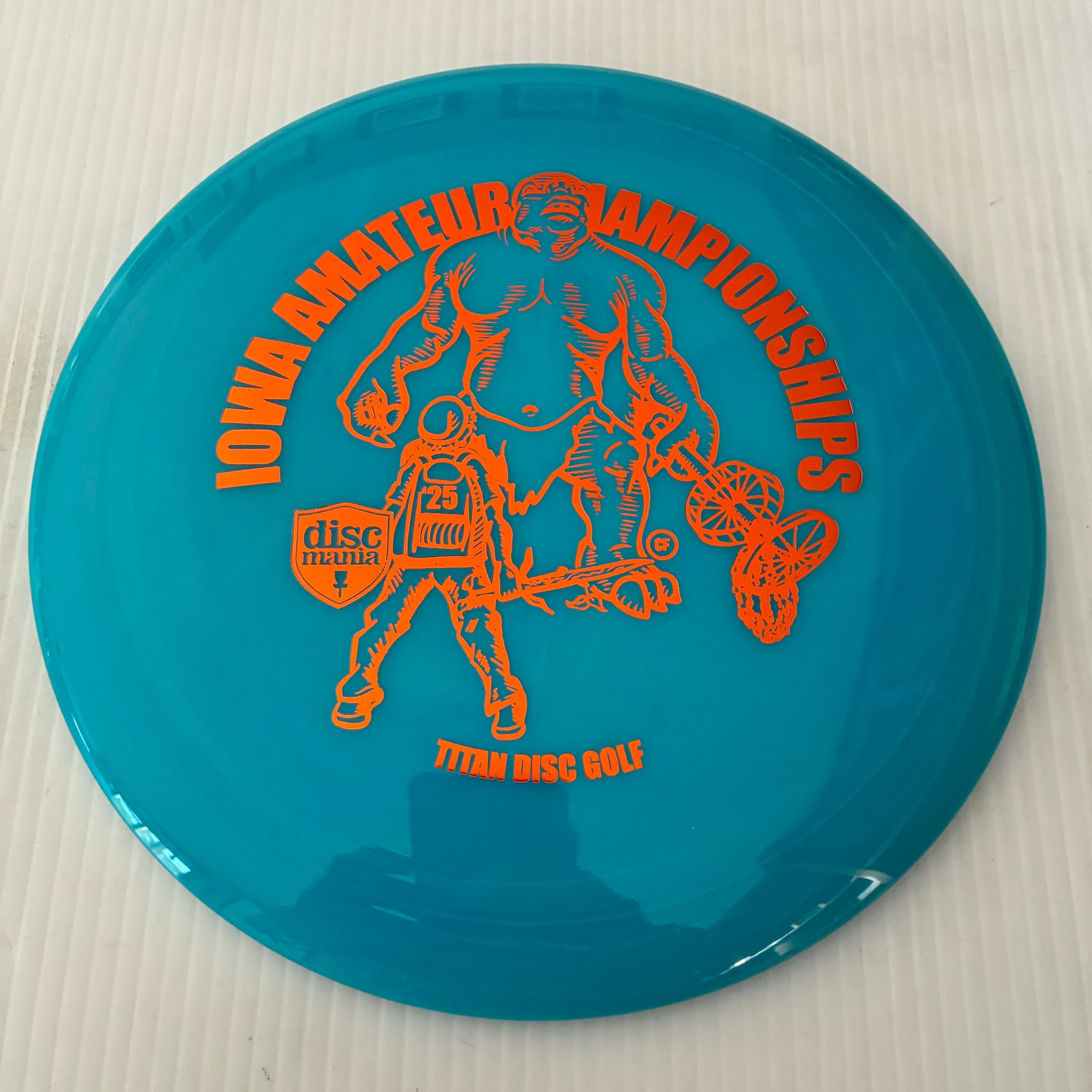 Discmania 2025 Iowa Amateur Championships Evolution NEO Function 8/6/-4/1