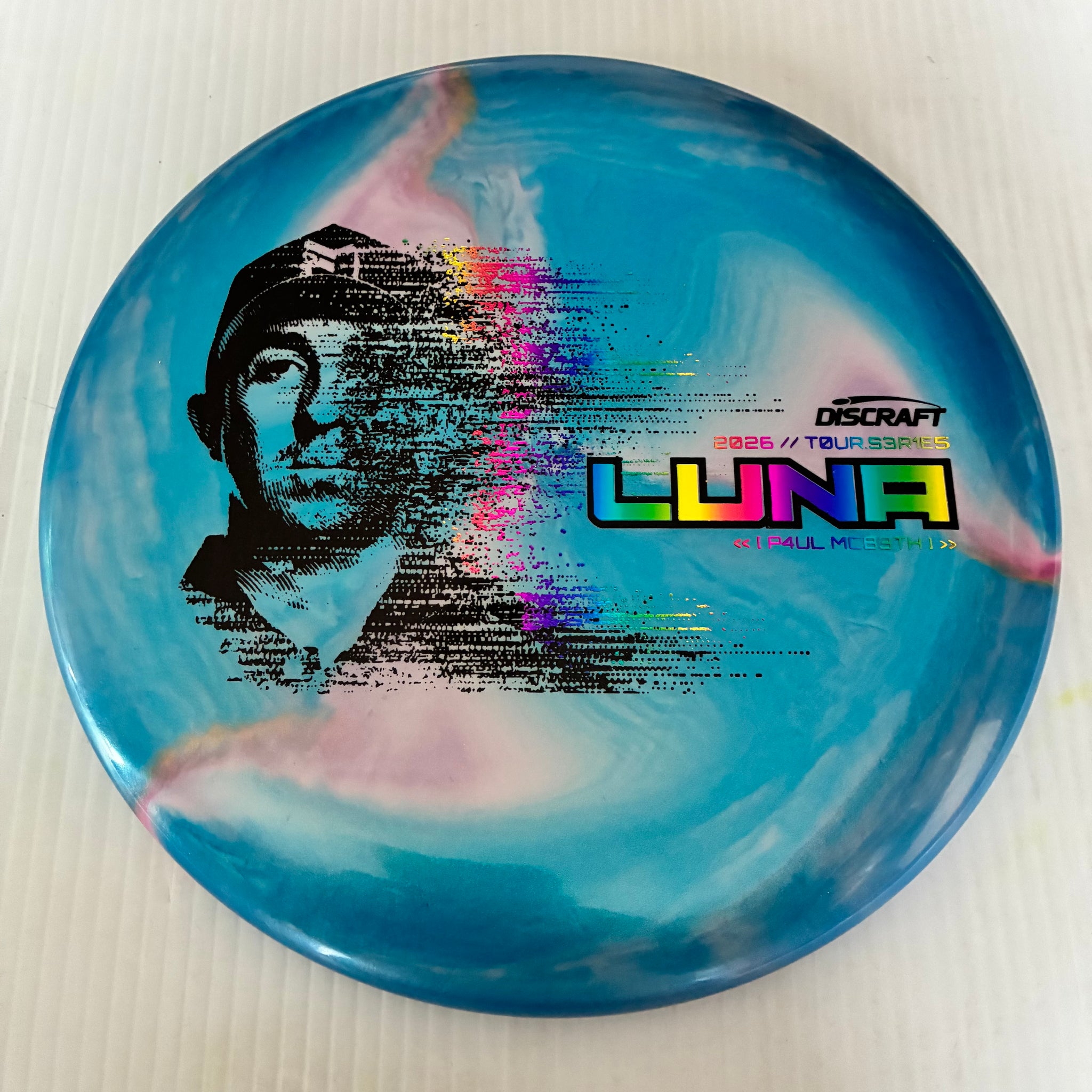 Discraft 2026 Paul McBeth Tour Series Swirl Ti/BigZ Blend Luna 3/4/0/2