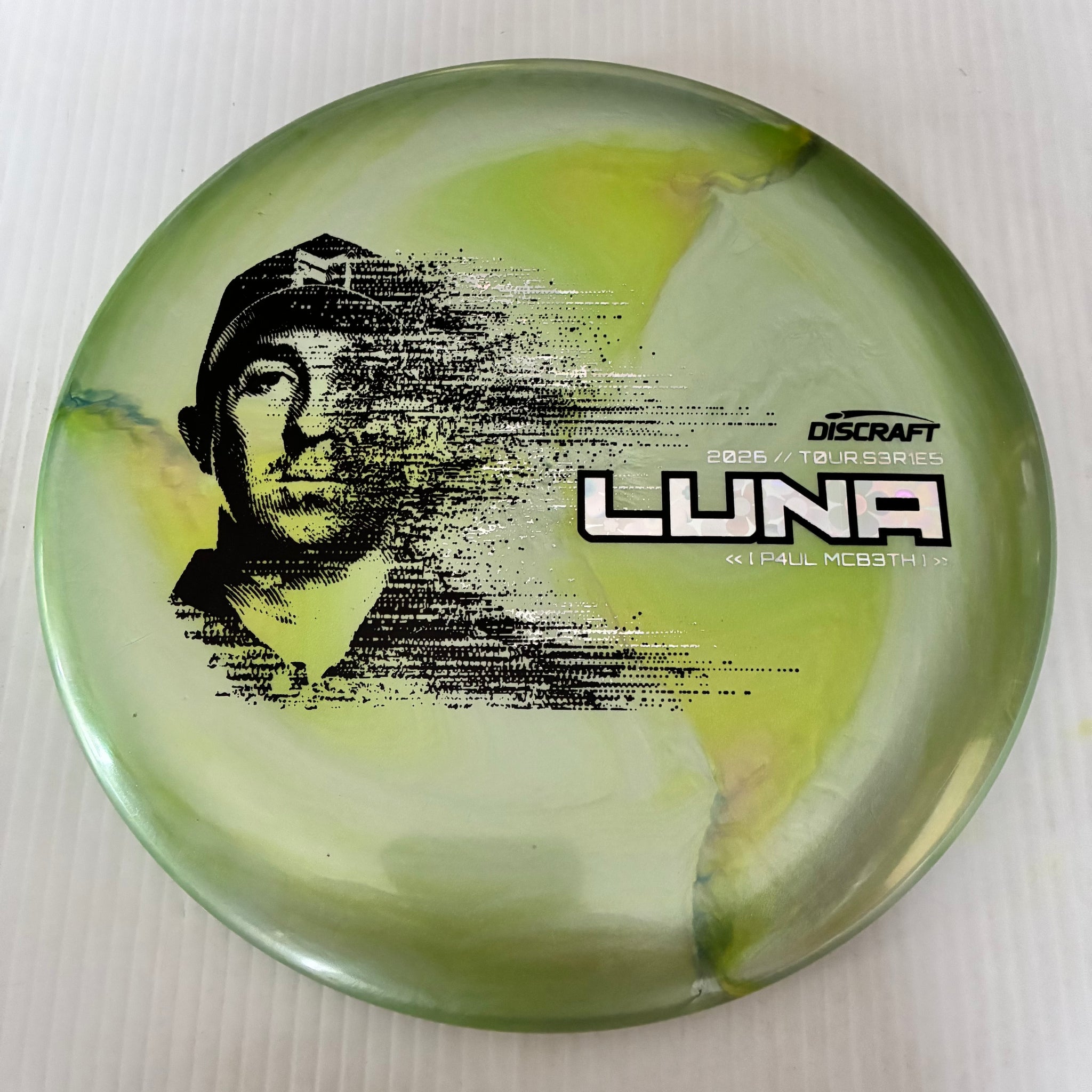Discraft 2026 Paul McBeth Tour Series Swirl Ti/BigZ Blend Luna 3/4/0/2