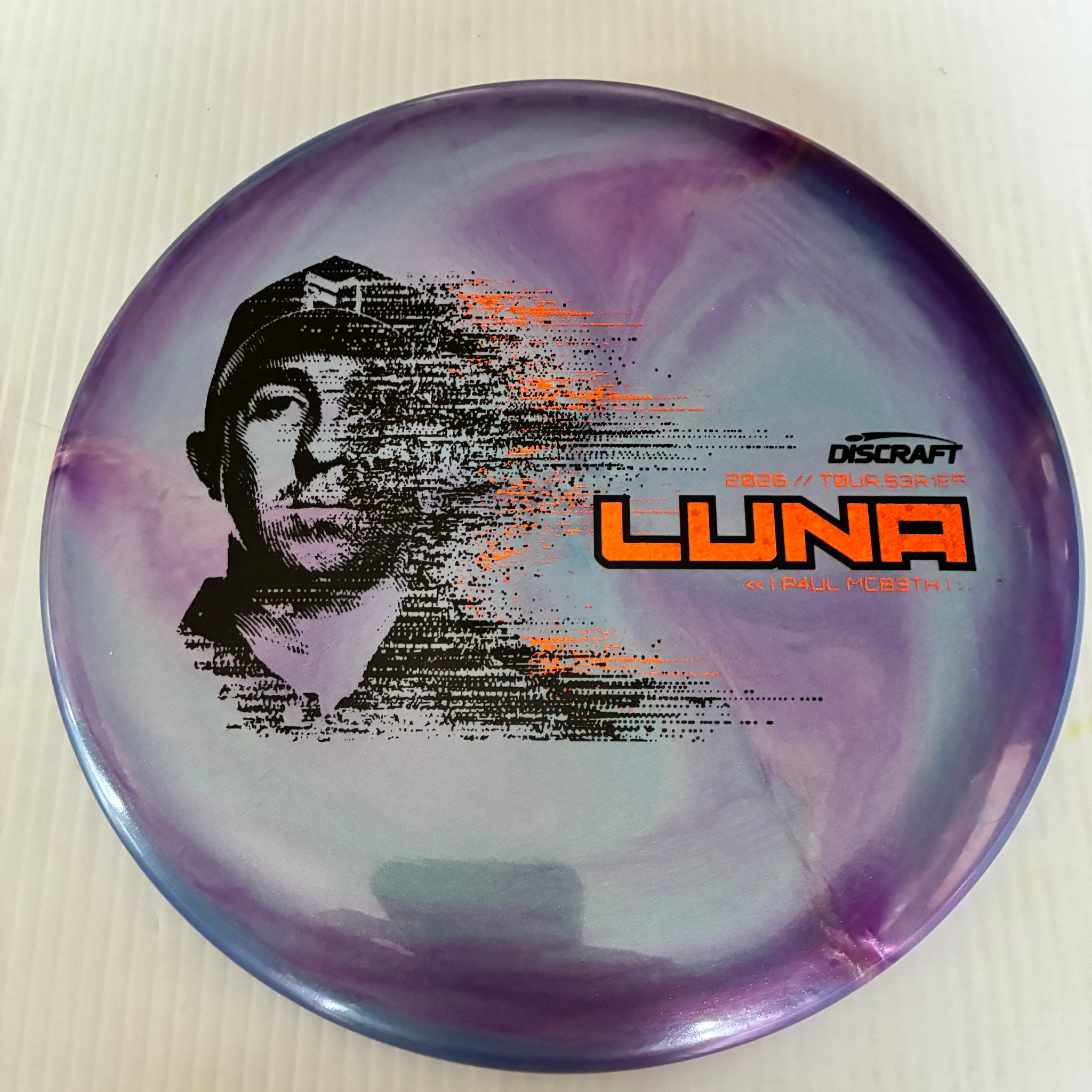 Discraft 2026 Paul McBeth Tour Series Swirl Ti/BigZ Blend Luna 3/4/0/2