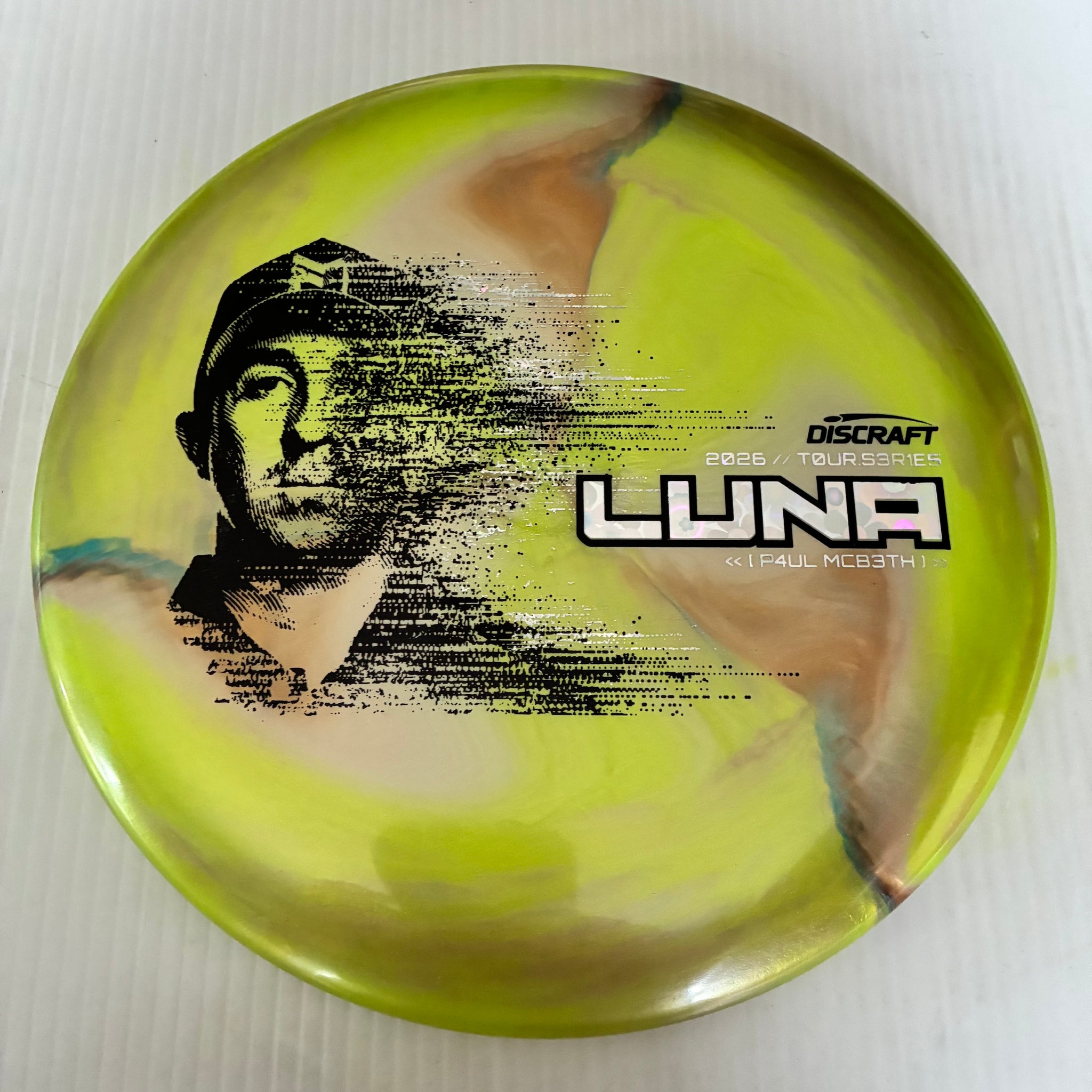 Discraft 2026 Paul McBeth Tour Series Swirl Ti/BigZ Blend Luna 3/4/0/2