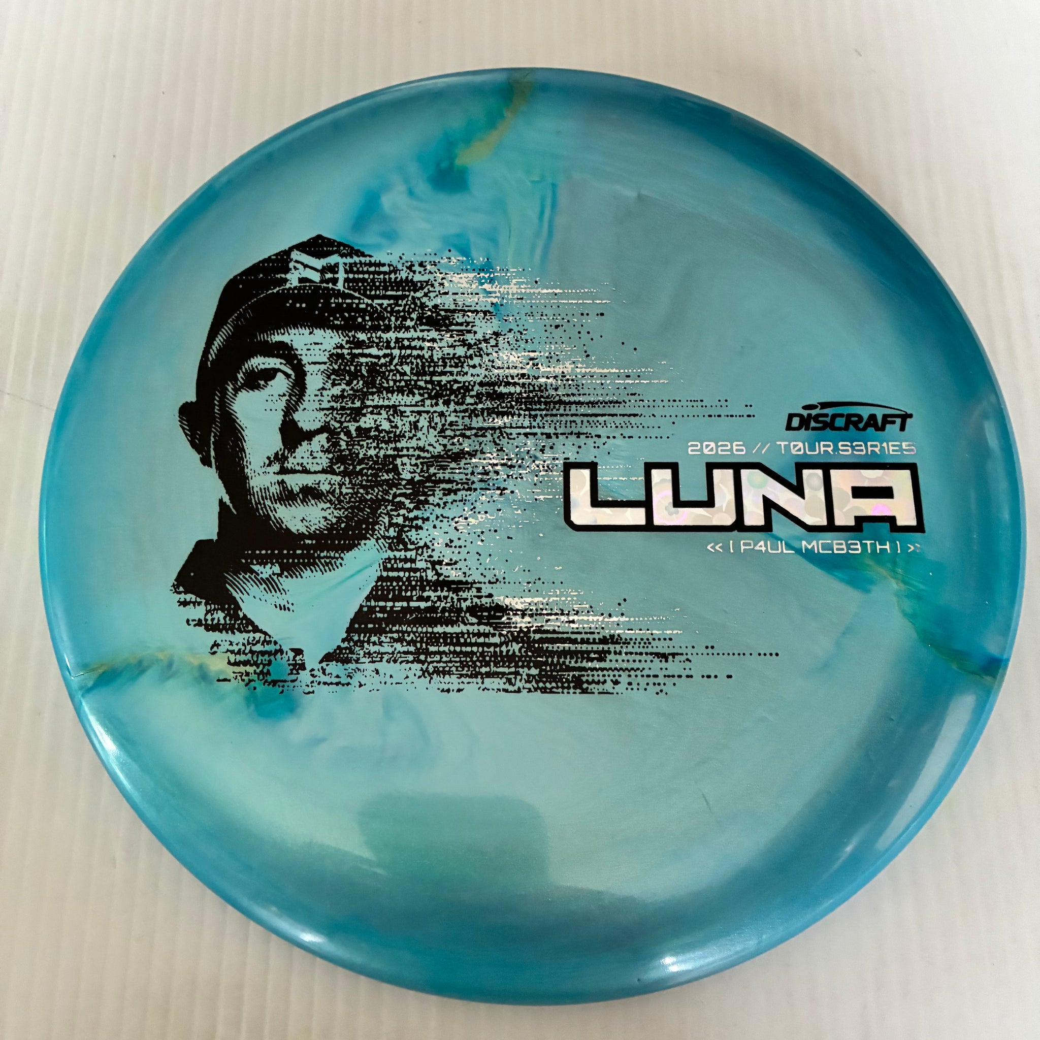 Discraft 2026 Paul McBeth Tour Series Swirl Ti/BigZ Blend Luna 3/4/0/2