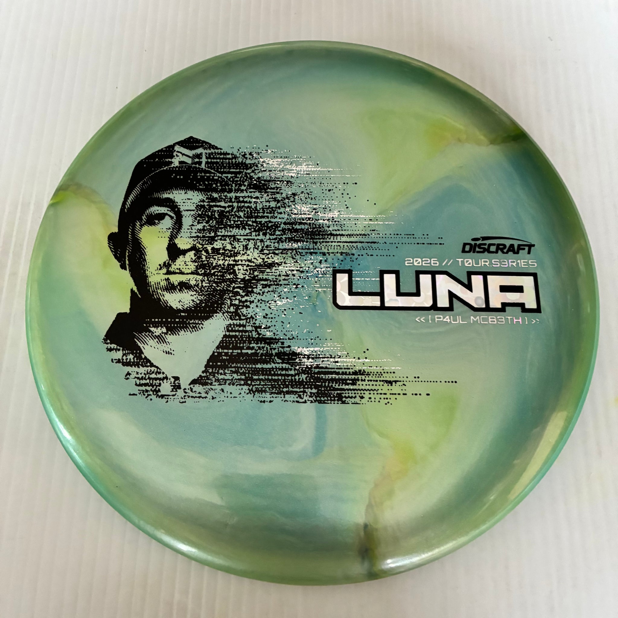 Discraft 2026 Paul McBeth Tour Series Swirl Ti/BigZ Blend Luna 3/4/0/2