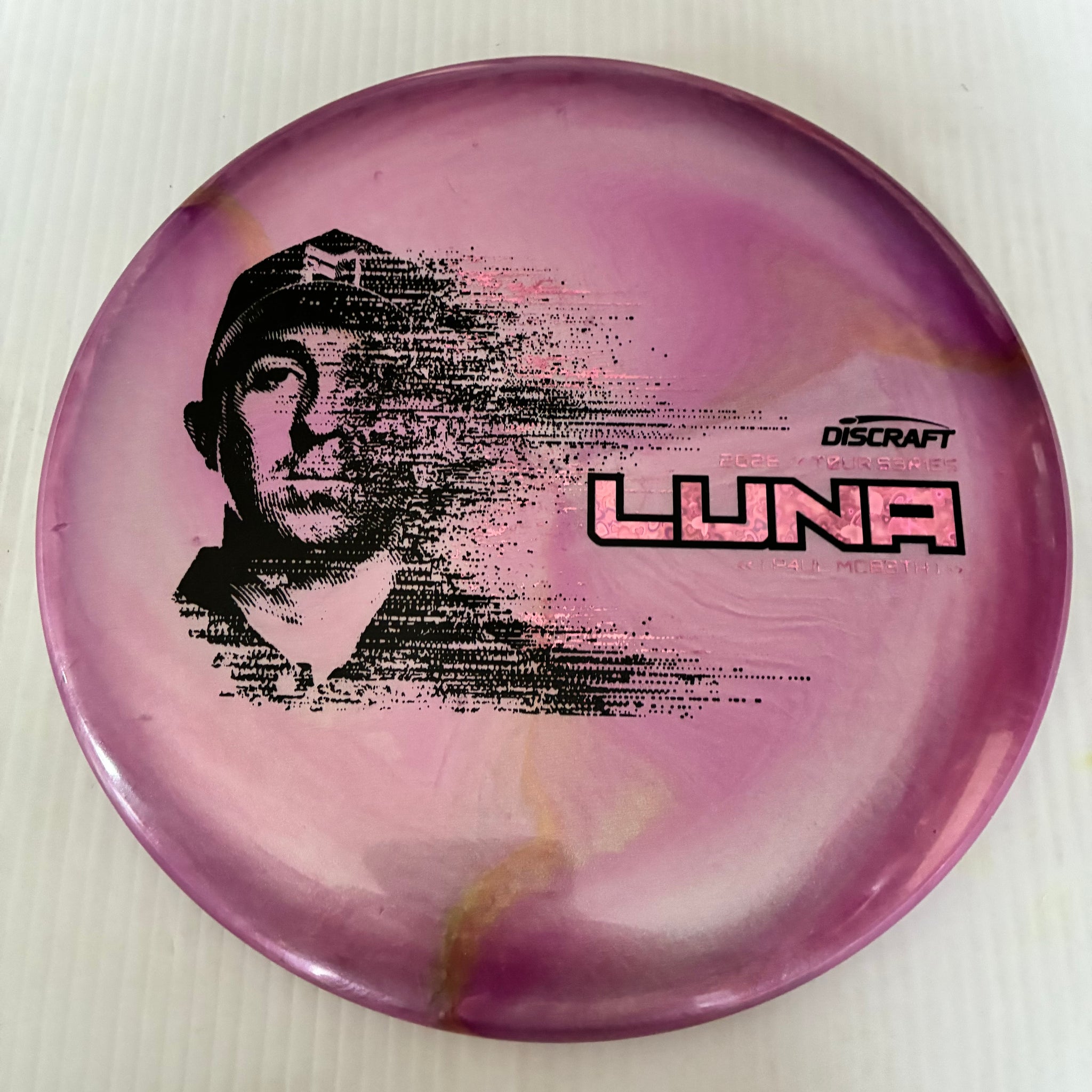 Discraft 2026 Paul McBeth Tour Series Swirl Ti/BigZ Blend Luna 3/4/0/2