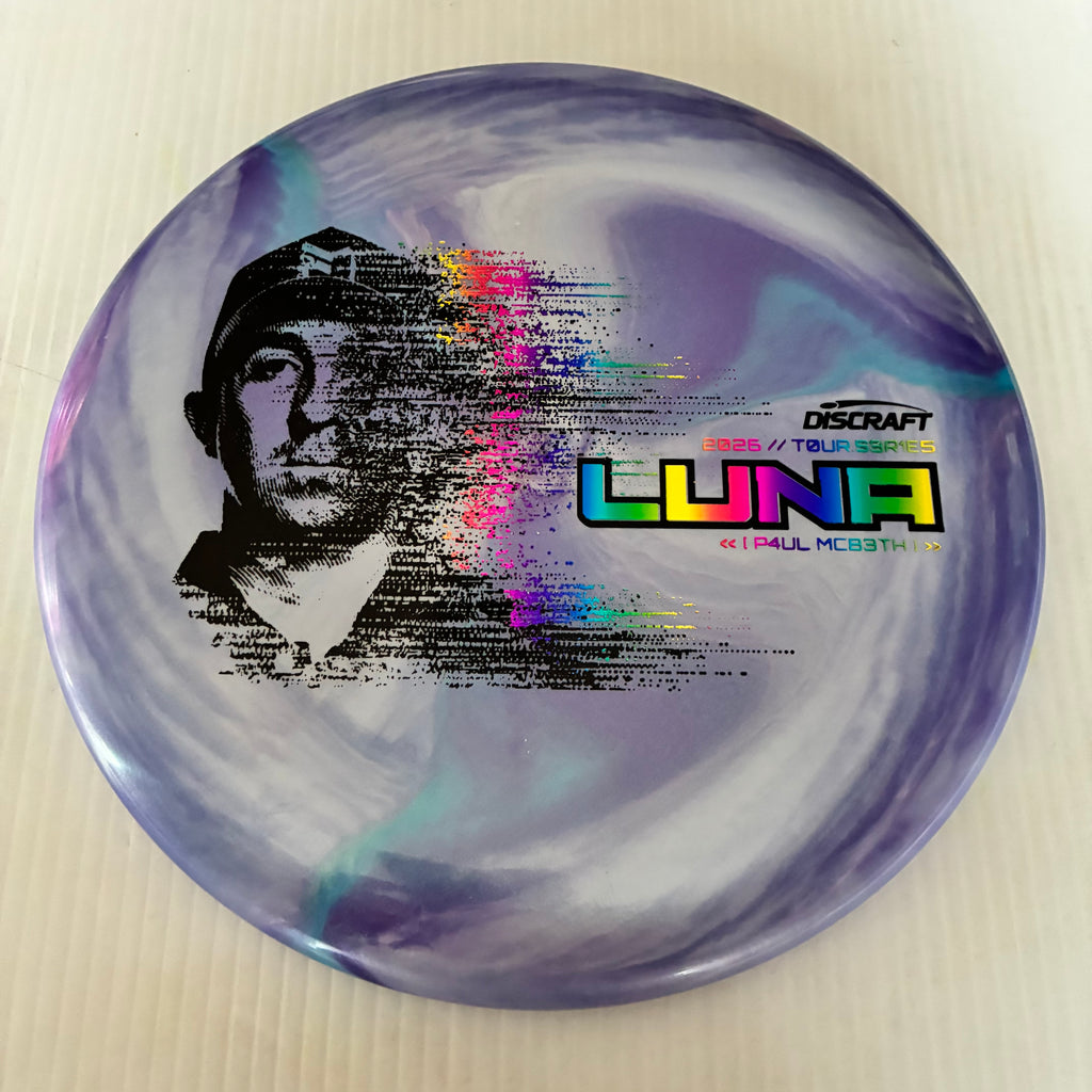 Discraft 2026 Paul McBeth Tour Series Swirl Ti/BigZ Blend Luna 3/4/0/2