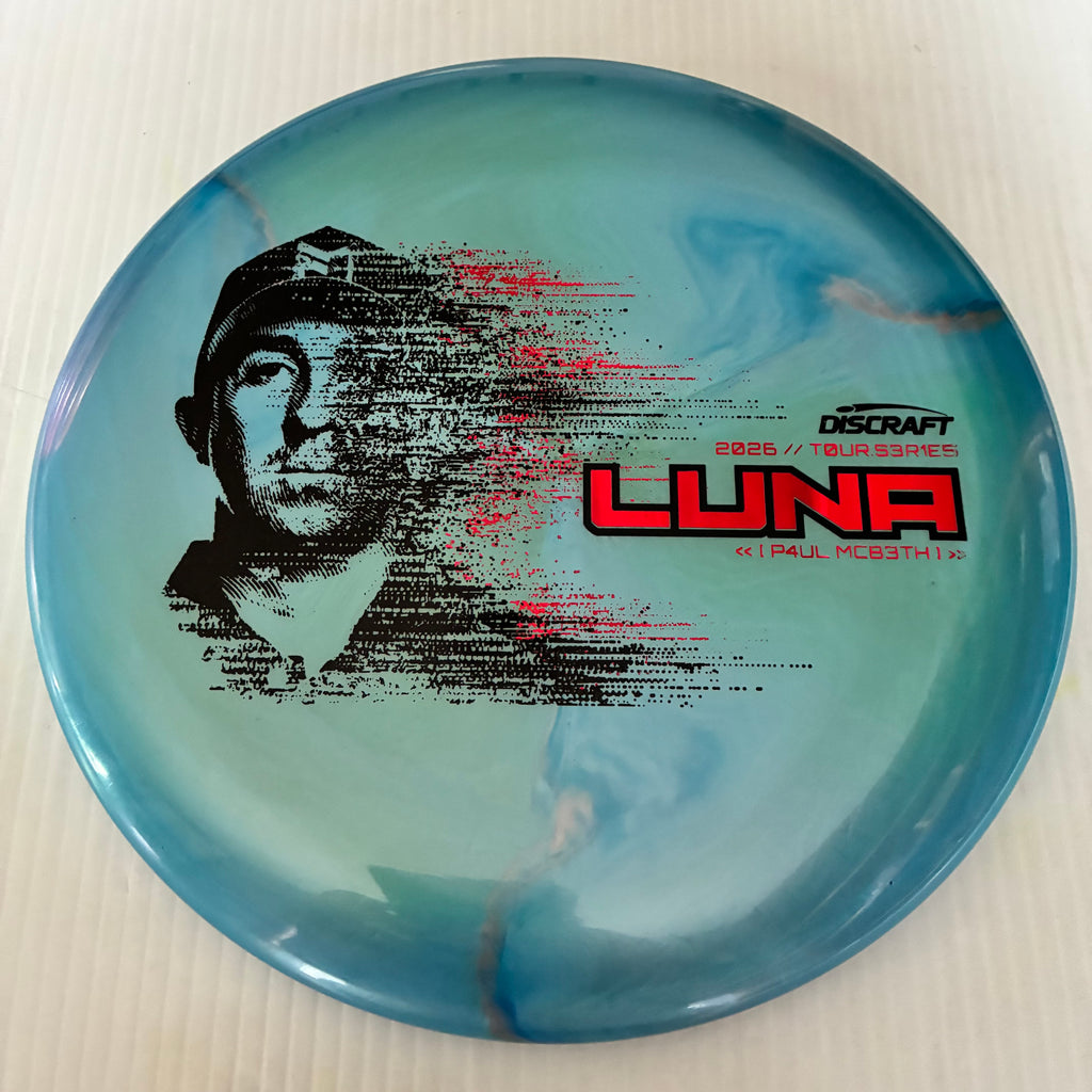 Discraft 2026 Paul McBeth Tour Series Swirl Ti/BigZ Blend Luna 3/4/0/2