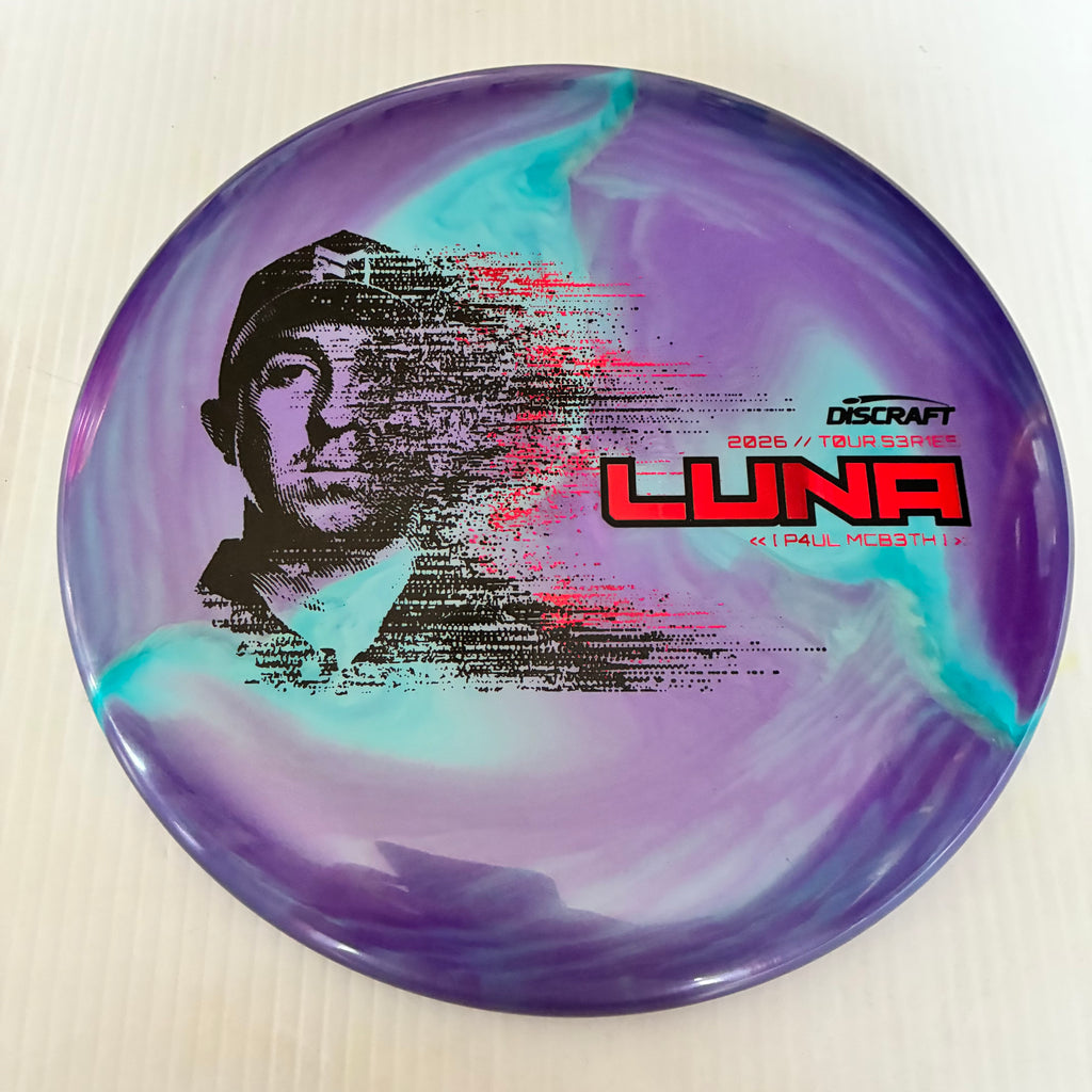 Discraft 2026 Paul McBeth Tour Series Swirl Ti/BigZ Blend Luna 3/4/0/2