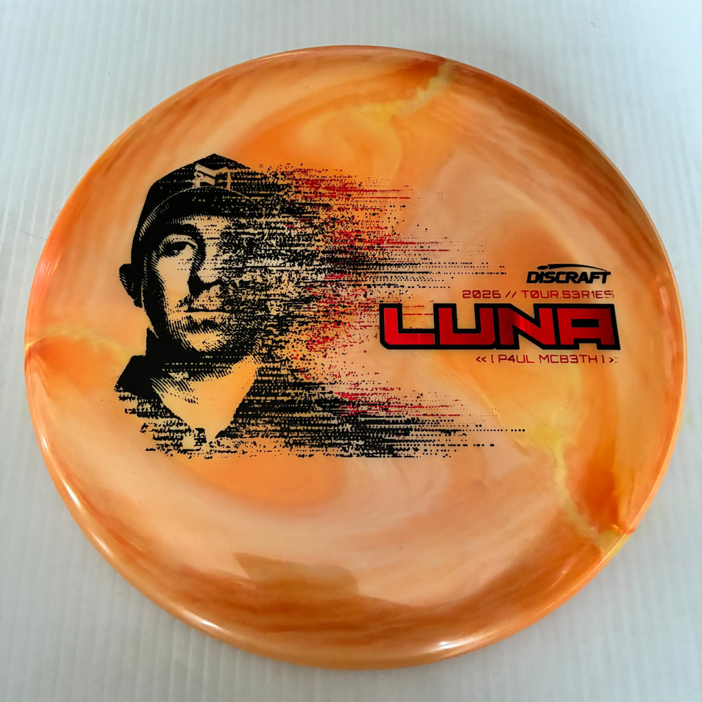 Discraft 2026 Paul McBeth Tour Series Swirl Ti/BigZ Blend Luna 3/4/0/2