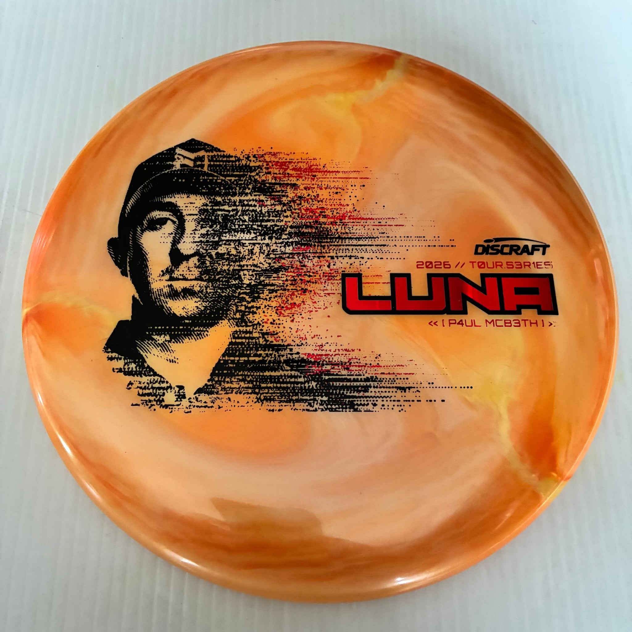 Discraft 2026 Paul McBeth Tour Series Swirl Ti/BigZ Blend Luna 3/4/0/2