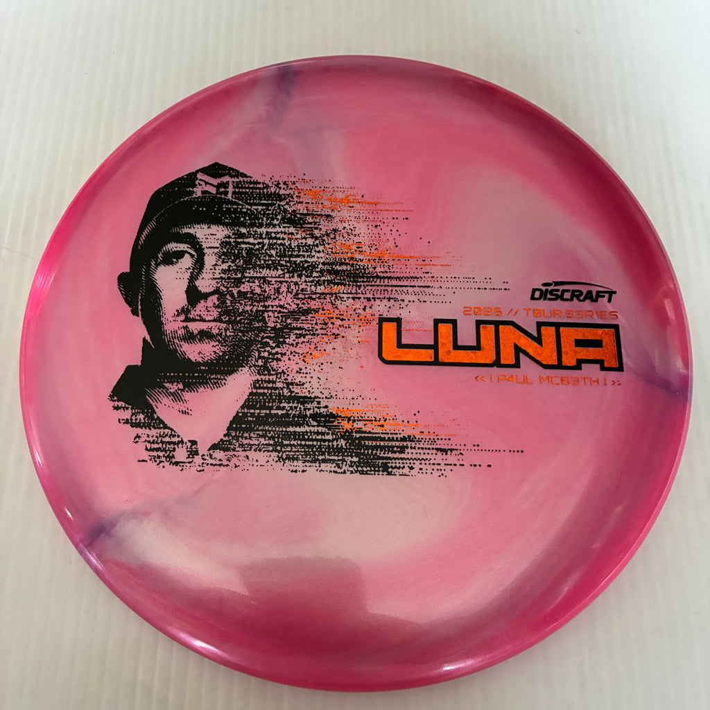 Discraft 2026 Paul McBeth Tour Series Swirl Ti/BigZ Blend Luna 3/4/0/2