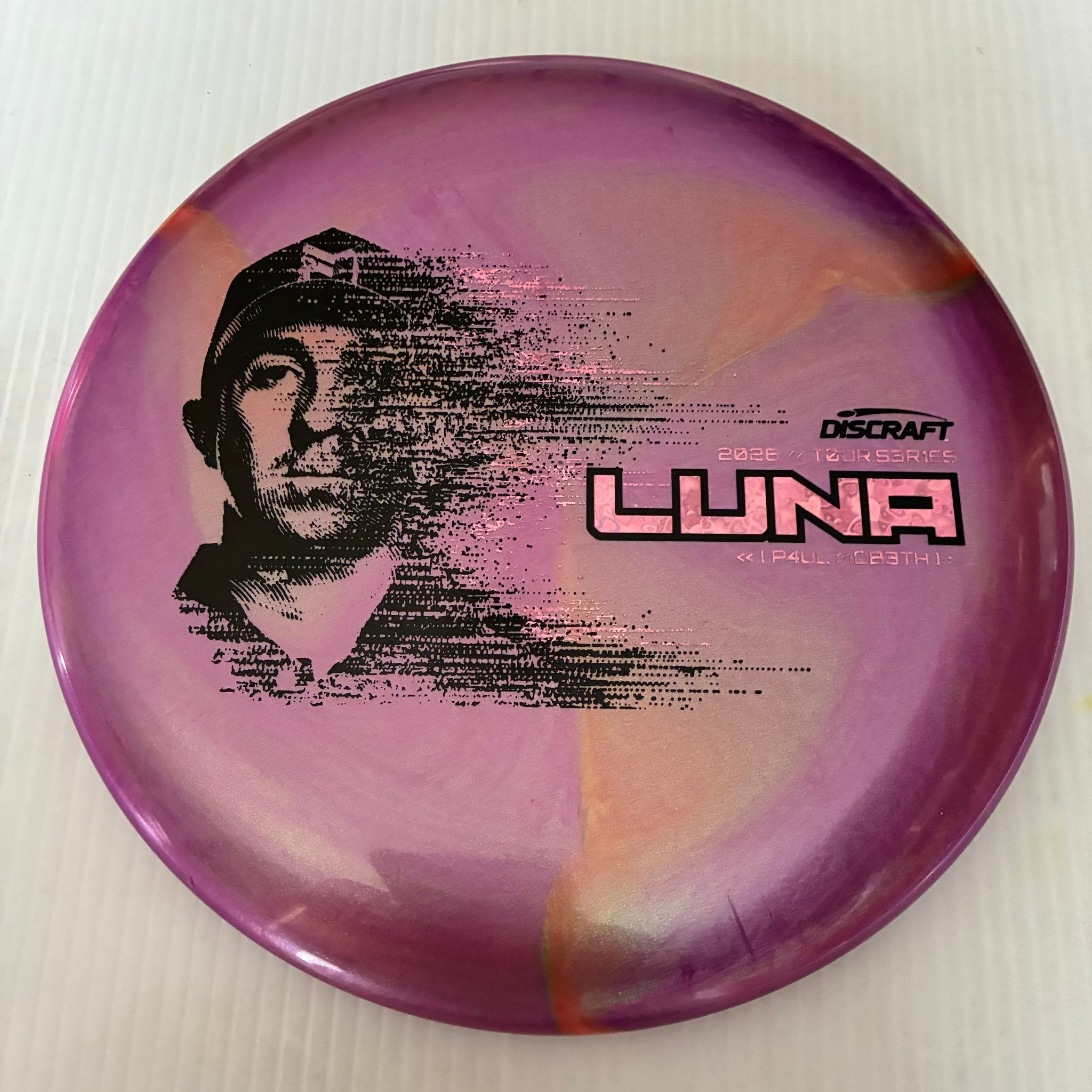 Discraft 2026 Paul McBeth Tour Series Swirl Ti/BigZ Blend Luna 3/4/0/2