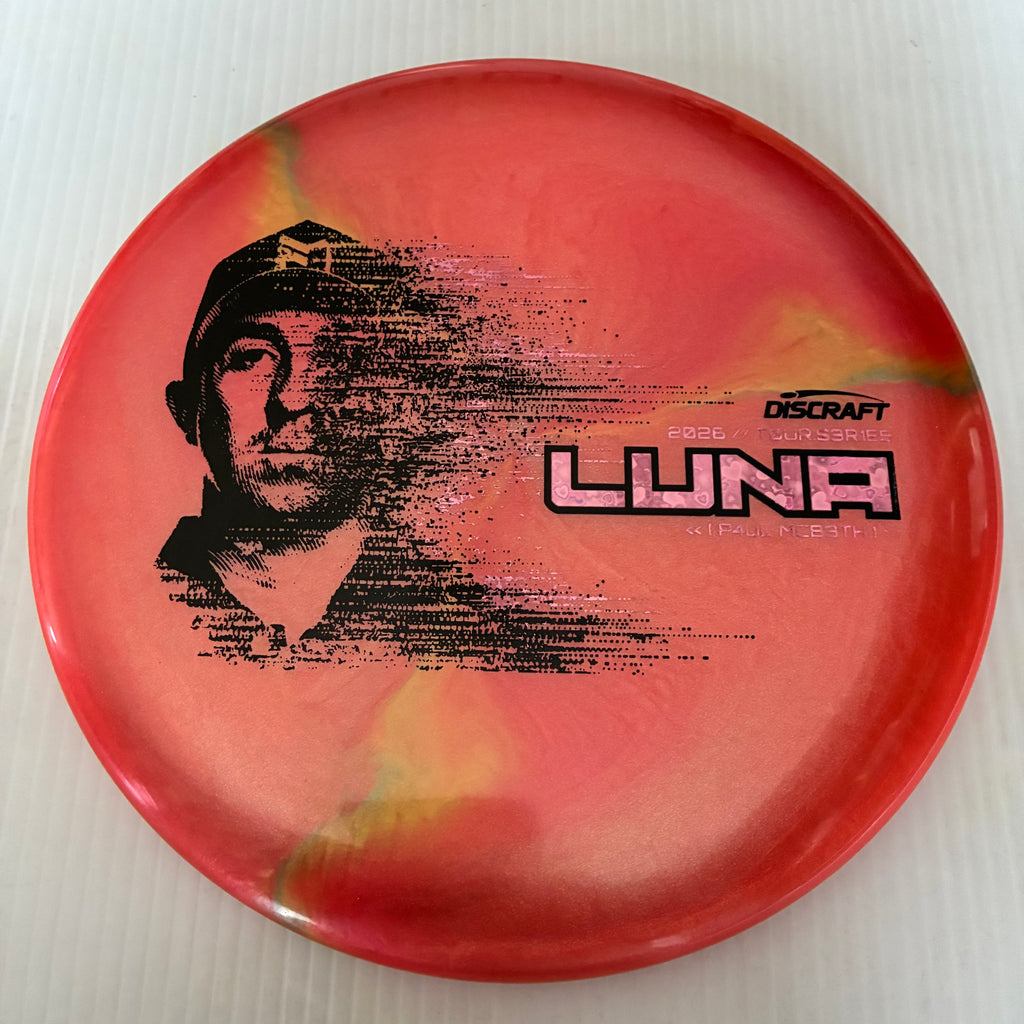 Discraft 2026 Paul McBeth Tour Series Swirl Ti/BigZ Blend Luna 3/4/0/2