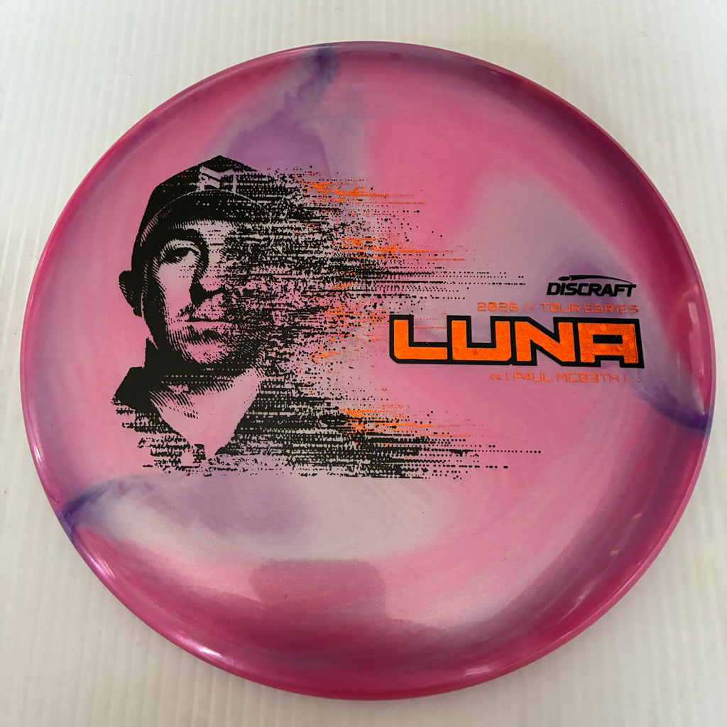 Discraft 2026 Paul McBeth Tour Series Swirl Ti/BigZ Blend Luna 3/4/0/2