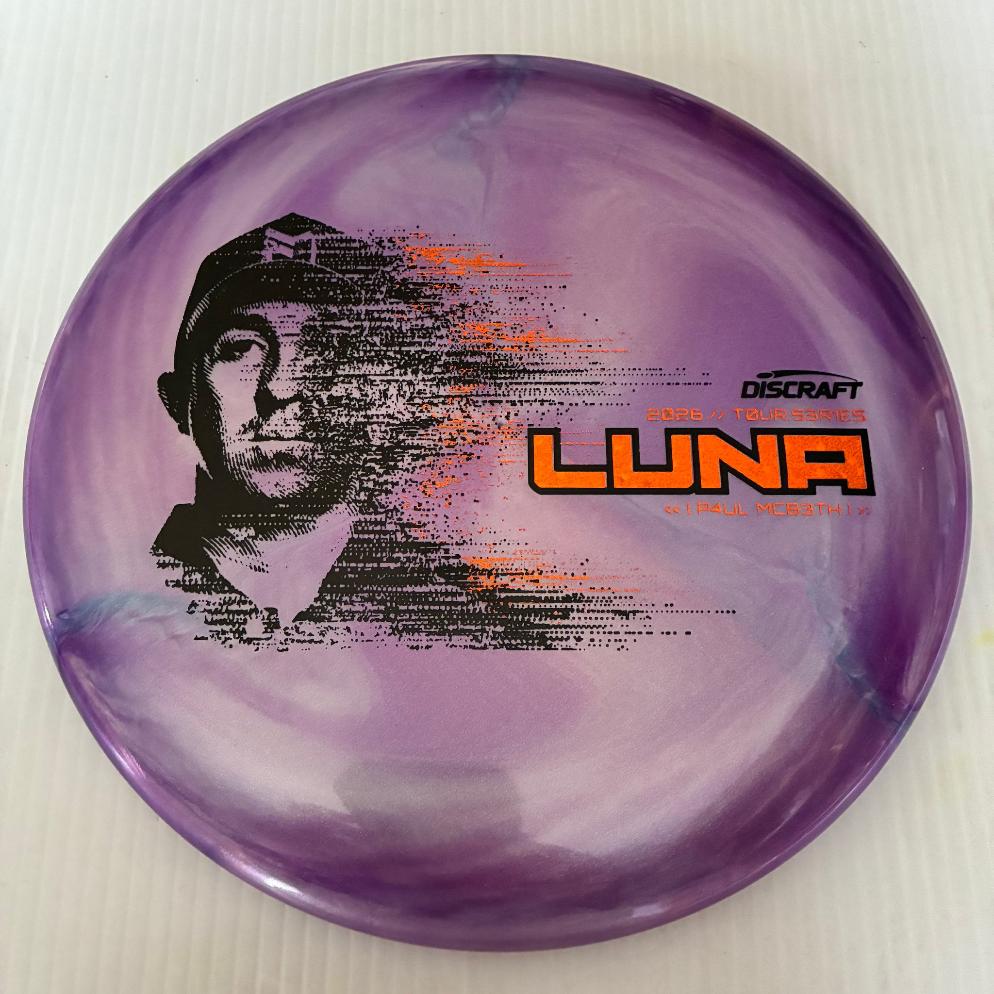 Discraft 2026 Paul McBeth Tour Series Swirl Ti/BigZ Blend Luna 3/4/0/2