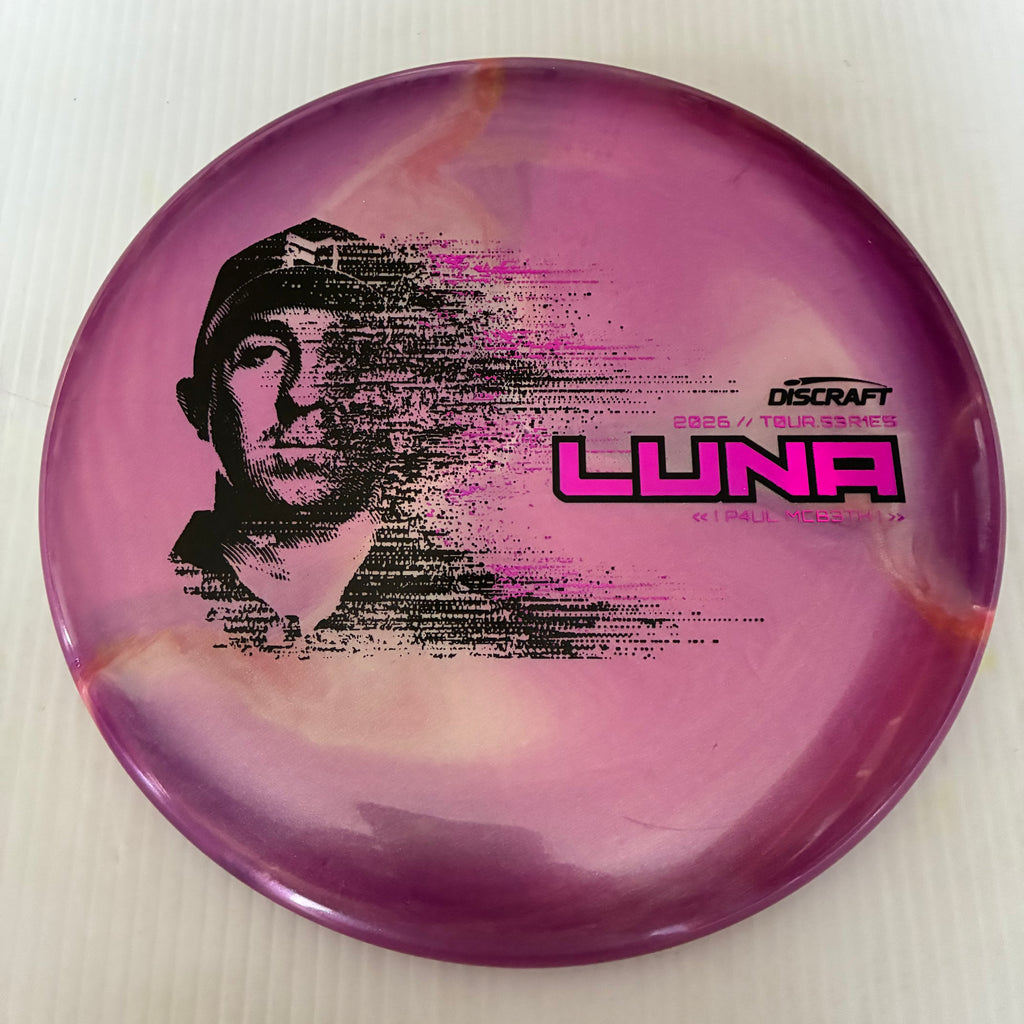 Discraft 2026 Paul McBeth Tour Series Swirl Ti/BigZ Blend Luna 3/4/0/2