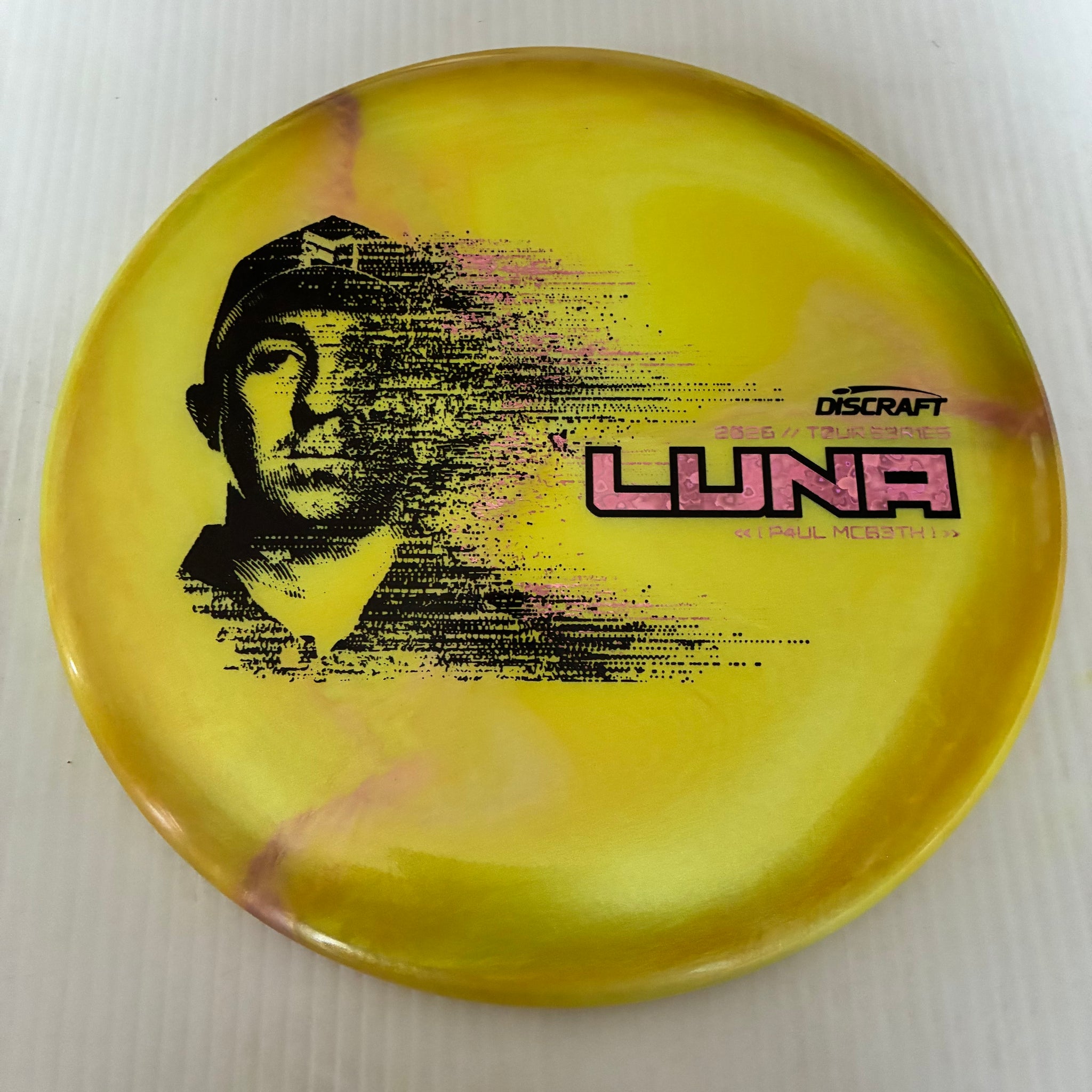 Discraft 2026 Paul McBeth Tour Series Swirl Ti/BigZ Blend Luna 3/4/0/2