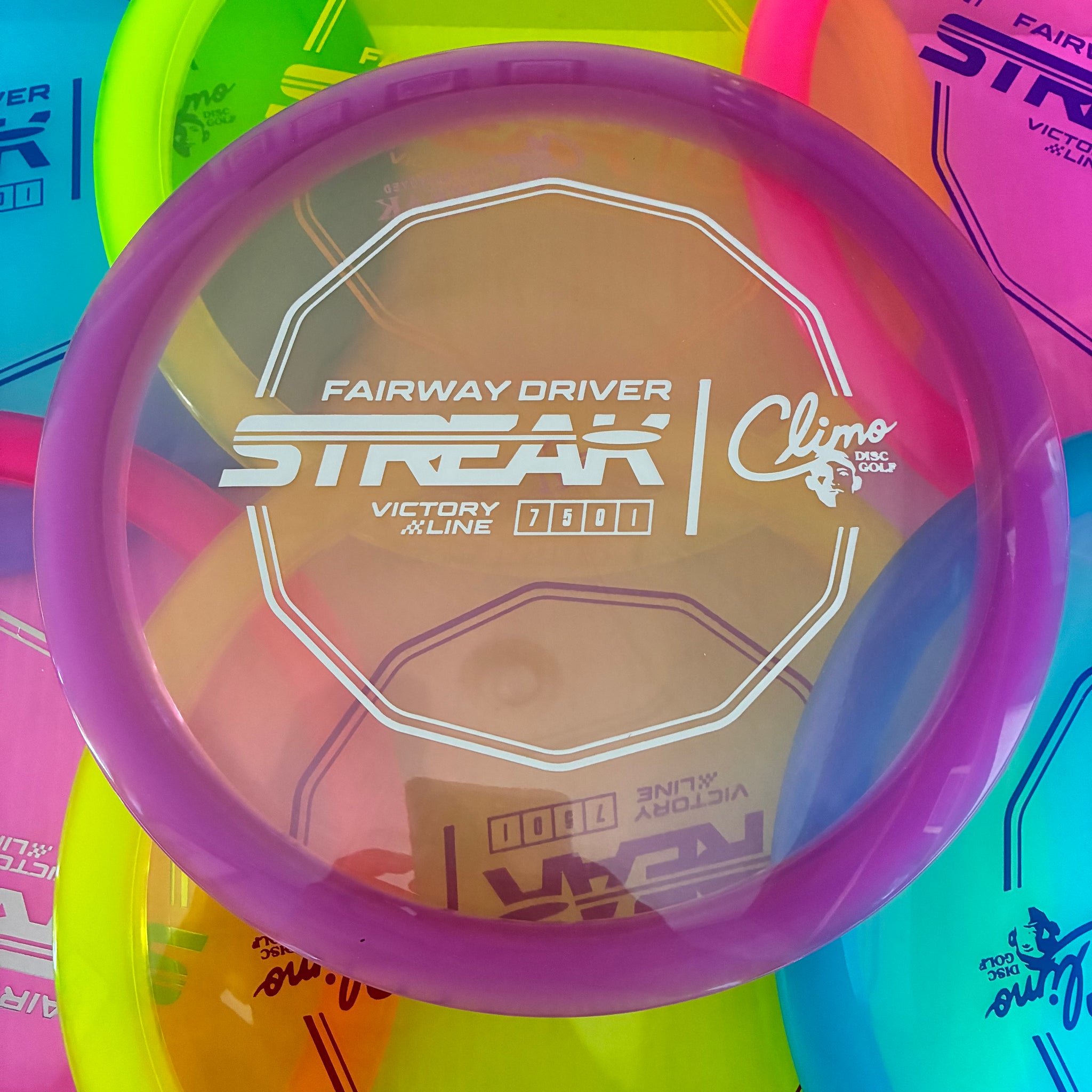 Climo Disc Golf Victory Line Streak 7/5/0/1