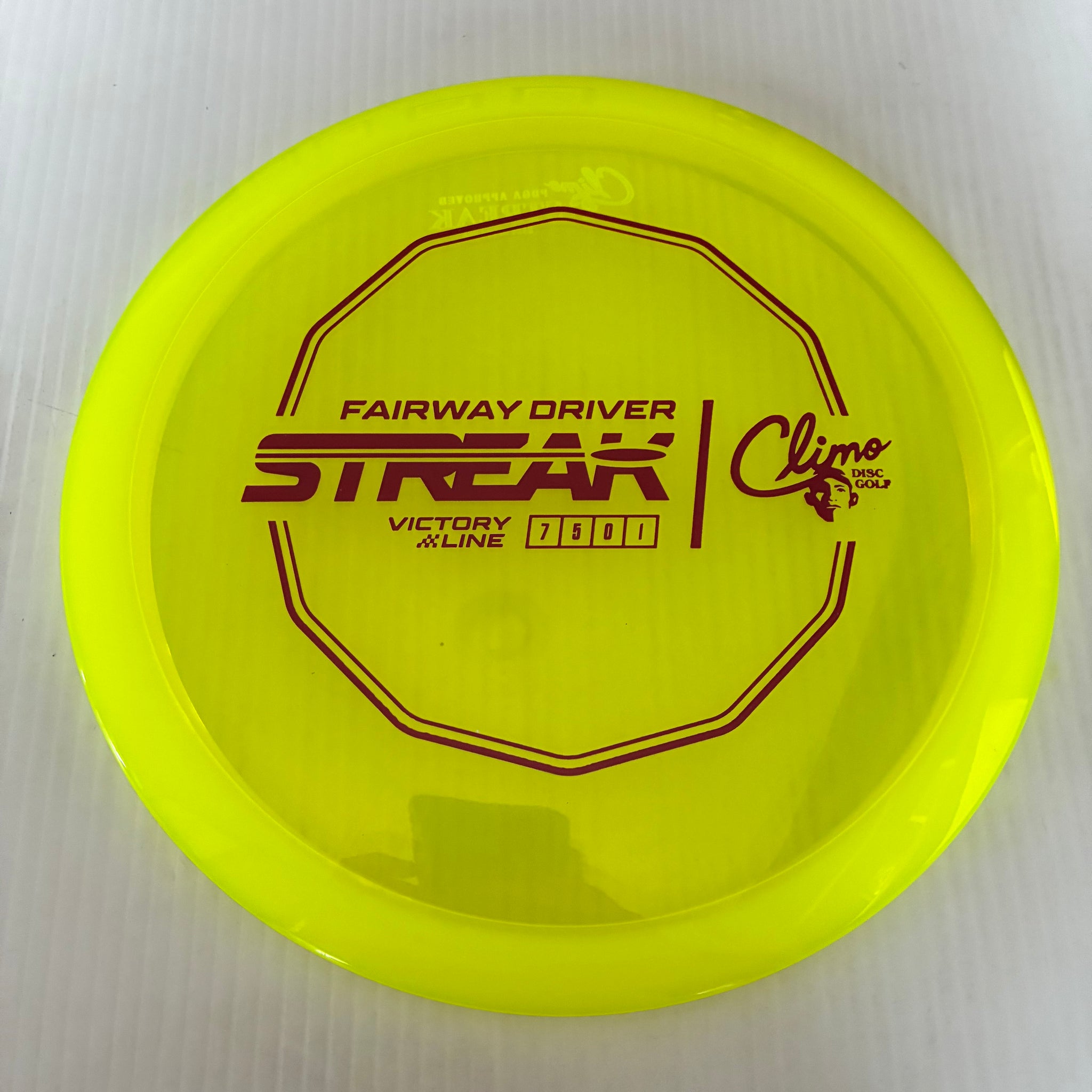 Climo Disc Golf Victory Line Streak 7/5/0/1