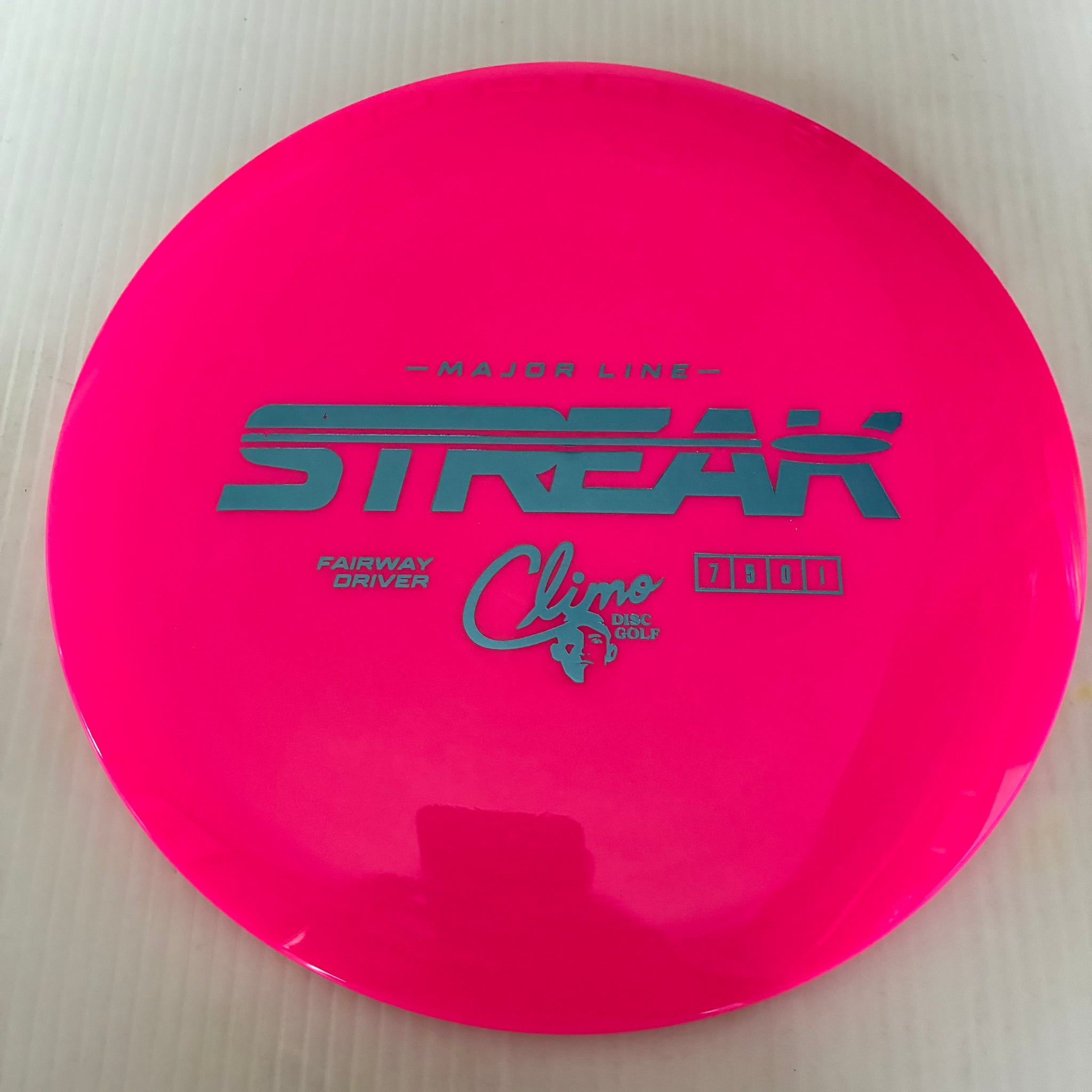 Climo Disc Golf Major Line Streak 7/5/0/1