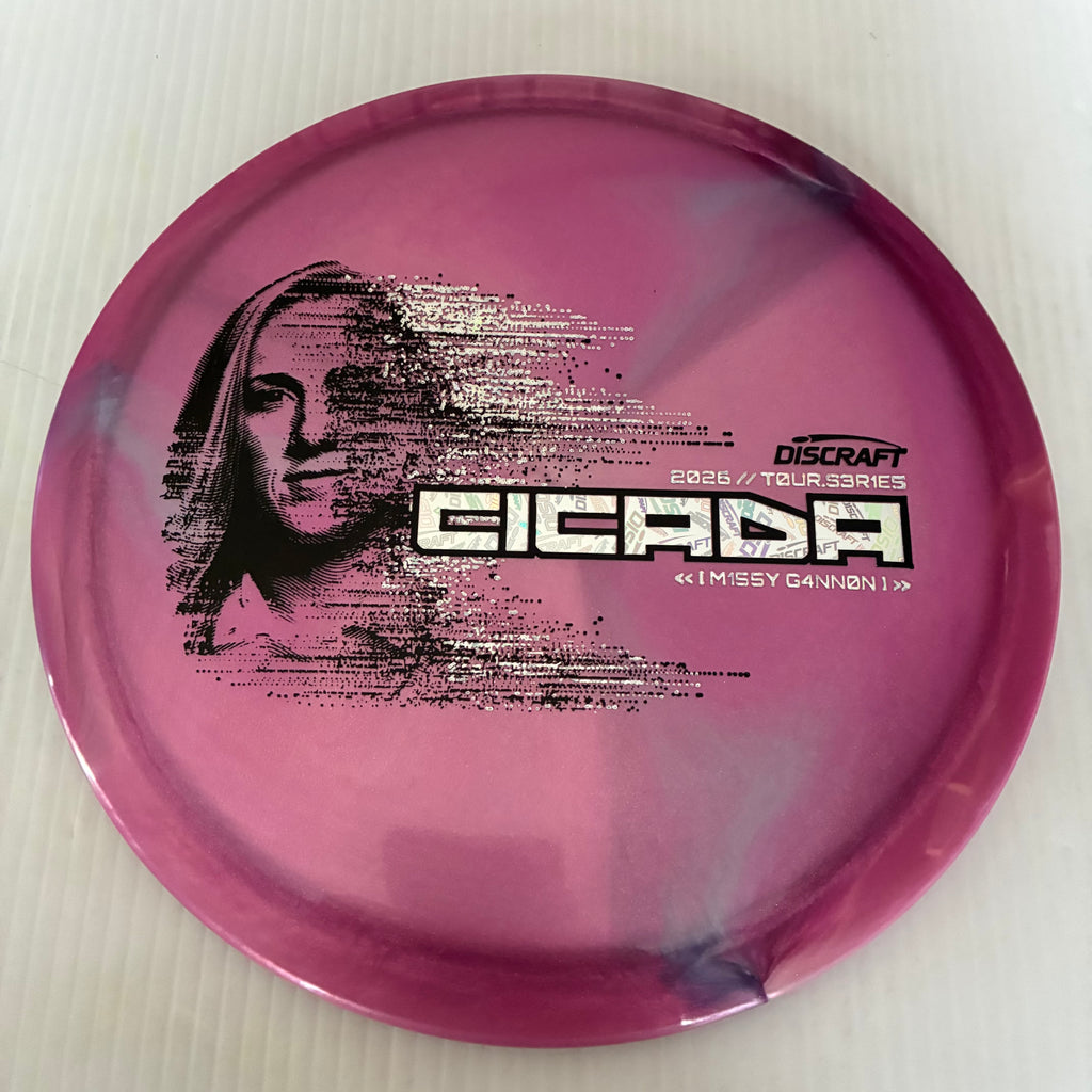 Discraft 2026 Missy Gannon Tour Series Swirl Ti/BigZ Blend Cicada 7/6/-1/1