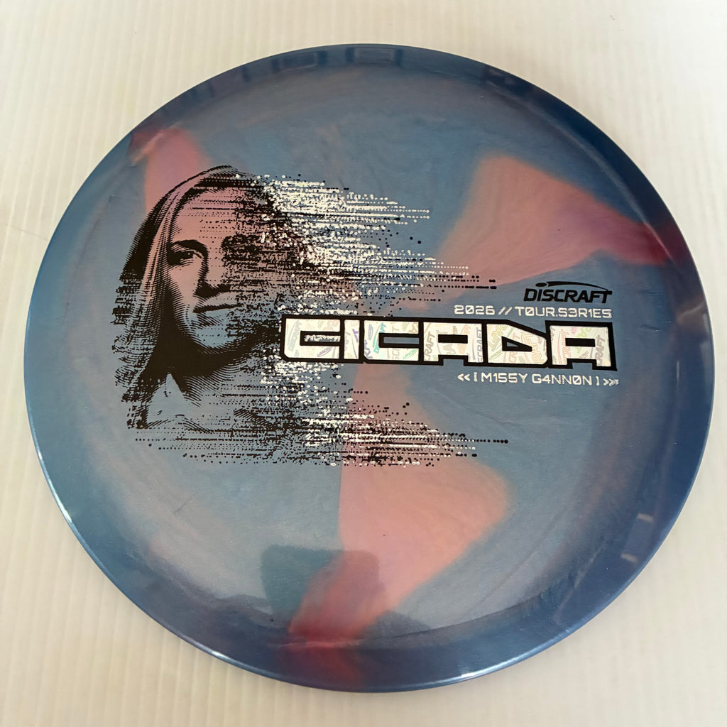 Discraft 2026 Missy Gannon Tour Series Swirl Ti/BigZ Blend Cicada 7/6/-1/1