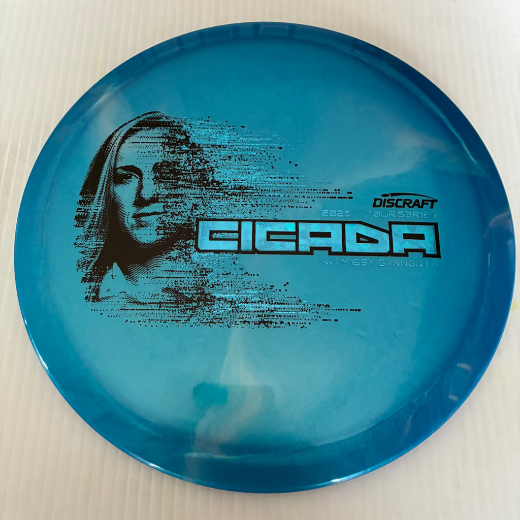 Discraft 2026 Missy Gannon Tour Series Swirl Ti/BigZ Blend Cicada 7/6/-1/1