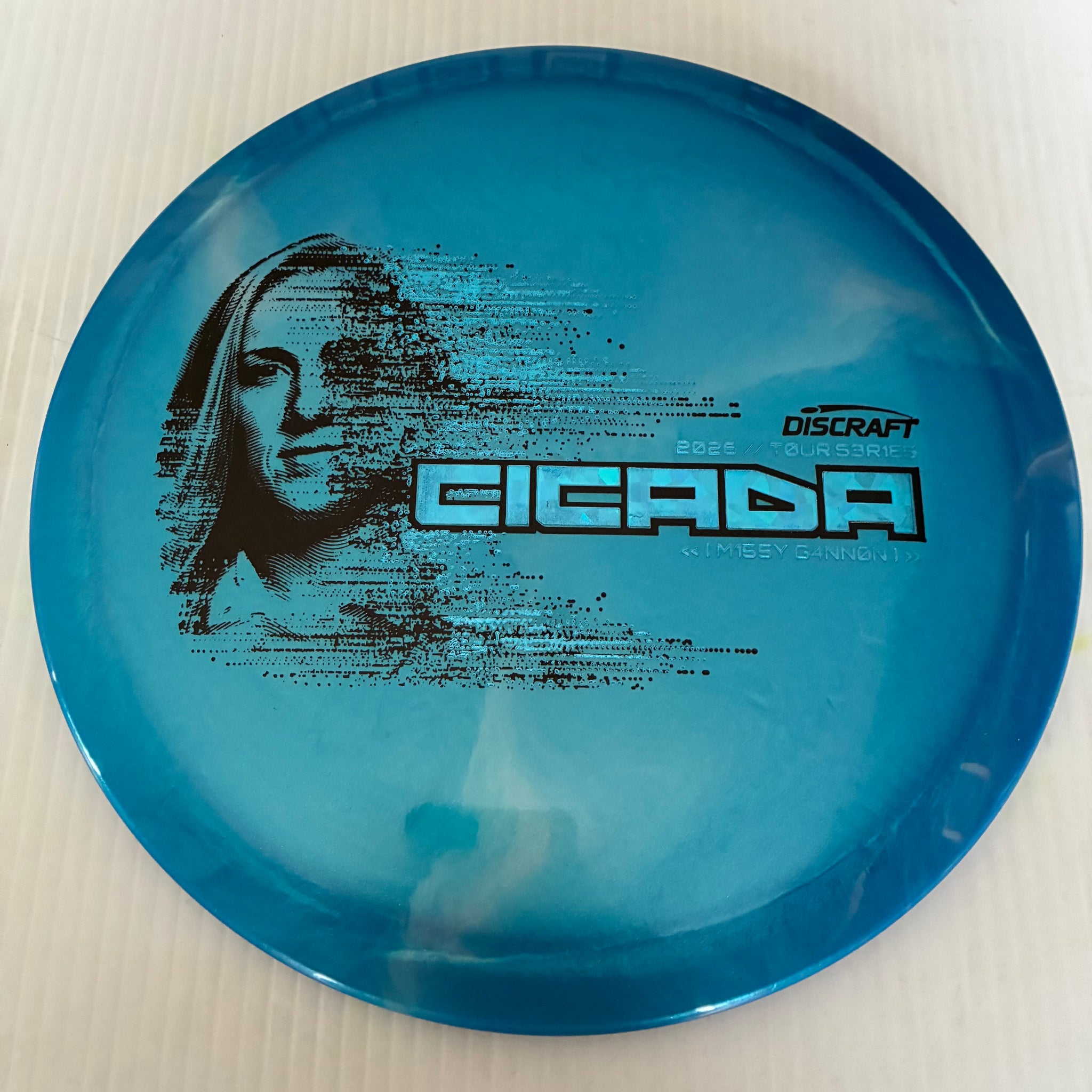 Discraft 2026 Missy Gannon Tour Series Swirl Ti/BigZ Blend Cicada 7/6/-1/1