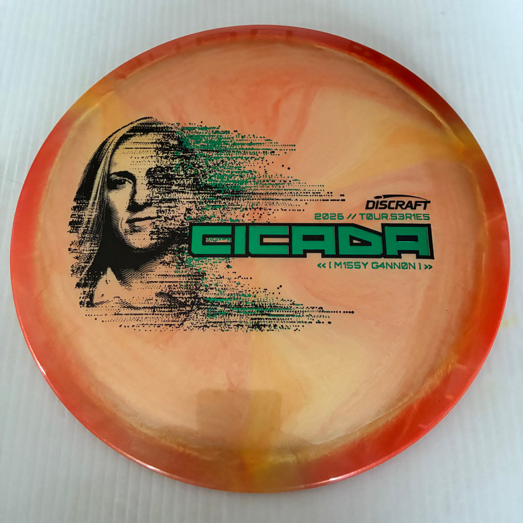 Discraft 2026 Missy Gannon Tour Series Swirl Ti/BigZ Blend Cicada 7/6/-1/1